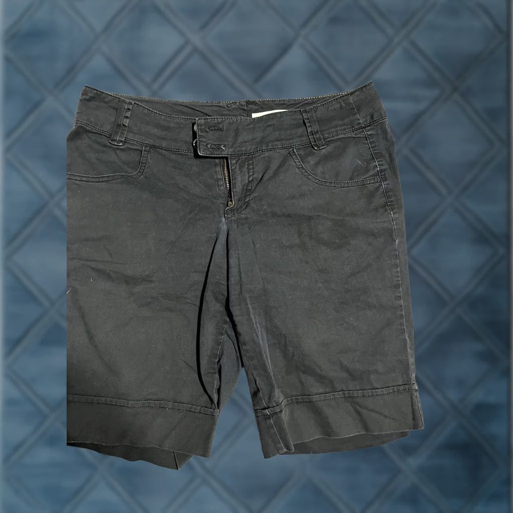 DKNY DKNY Jeans Womens 8P Black Chino Cotton Shorts Size Size 30" / US 8 / IT 44 - 1 Thumbnail