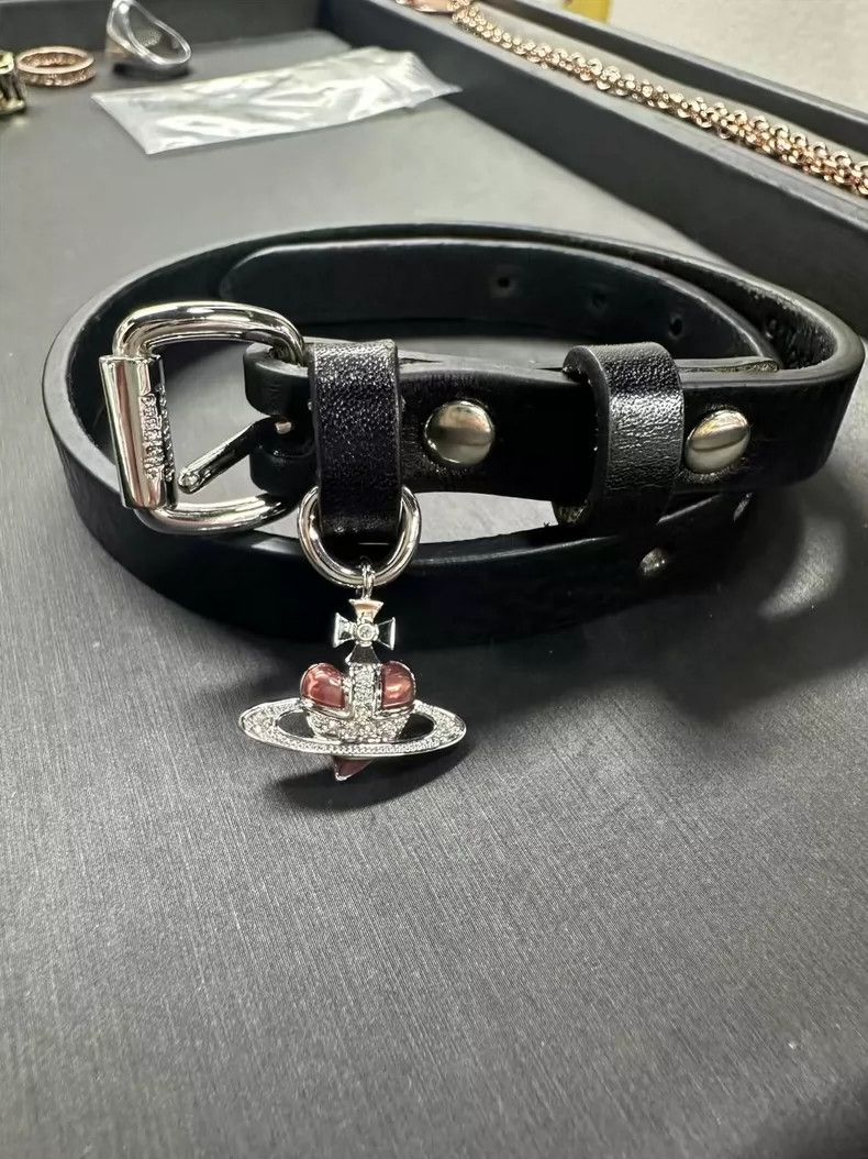 Vivienne Westwood Vivienne Westwood Saturn necklace choker Size ONE SIZE - 1 Thumbnail