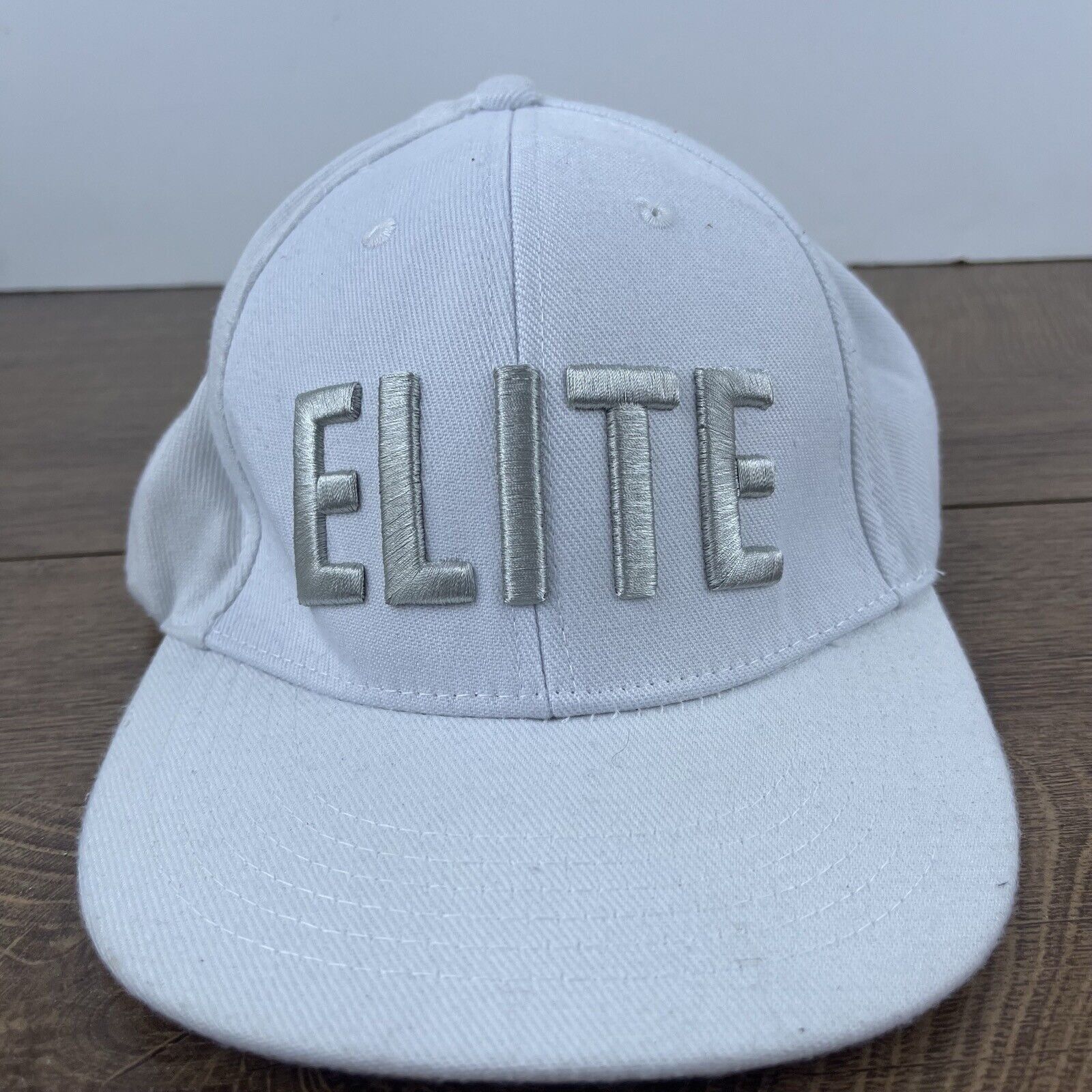 Other Elite Snapback Hat Elite Adjustable Hat White Adjustable Hat Size ONE SIZE - 5 Thumbnail