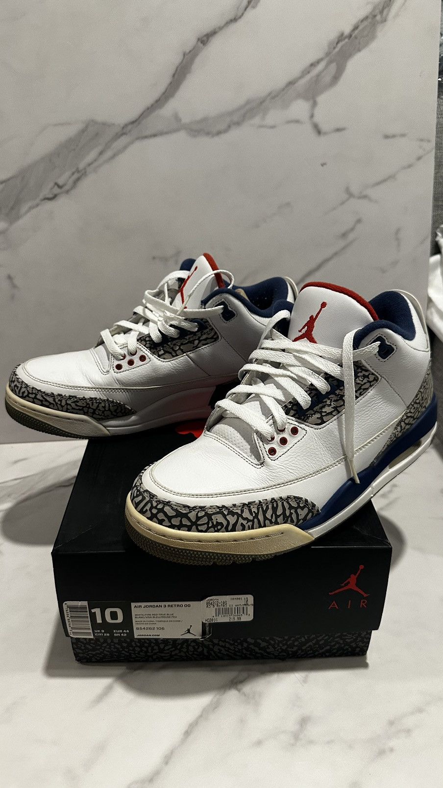 Jordan Brand Air Jordan 3 Retro OG Size US 10 / EU 43 - 4 Thumbnail