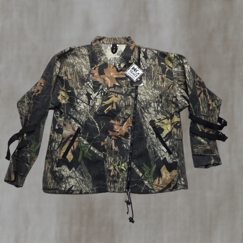 Vintage NEW VTG Mossy Oak Camo Jacket Camo Halter Zip Hunting Coat 90s Adult Men's XL Size US XL / EU 56 / 4 - 1 Thumbnail