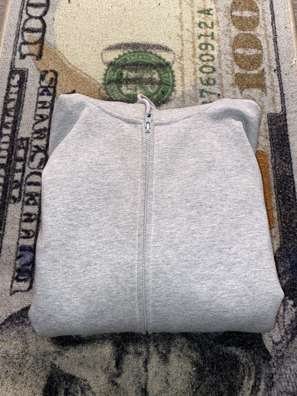 image of Palace Facemask Thermal Hood Grey Marl, Men's (Size Large)