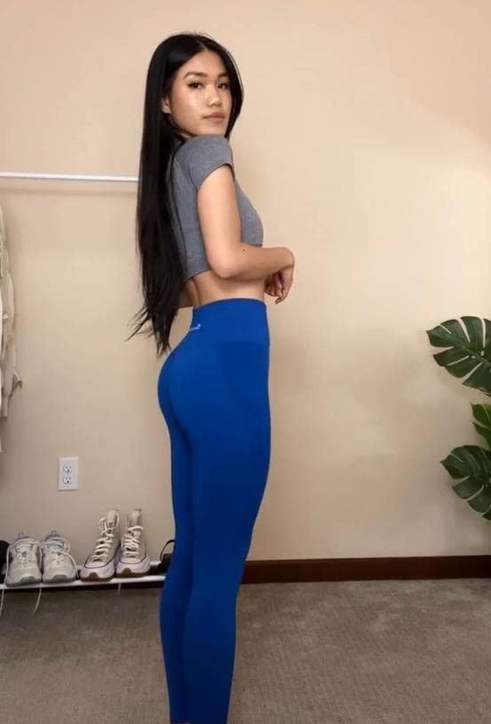 Other Women High Waisted Seamless Workout Leggings Gym Yoga Pants Size 35" - 5 Thumbnail