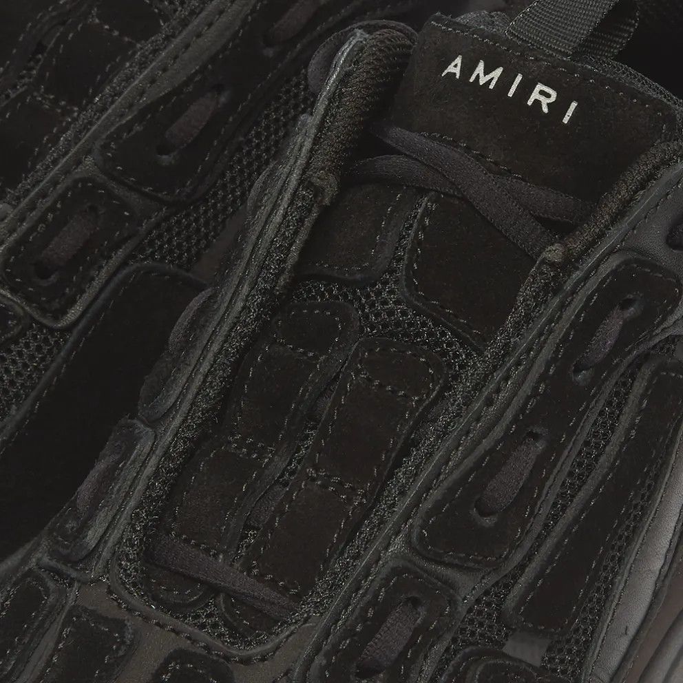 Amiri AMIRI BONE RUNNER BLACK SKELETON Size US 9 / EU 42 - 3 Thumbnail