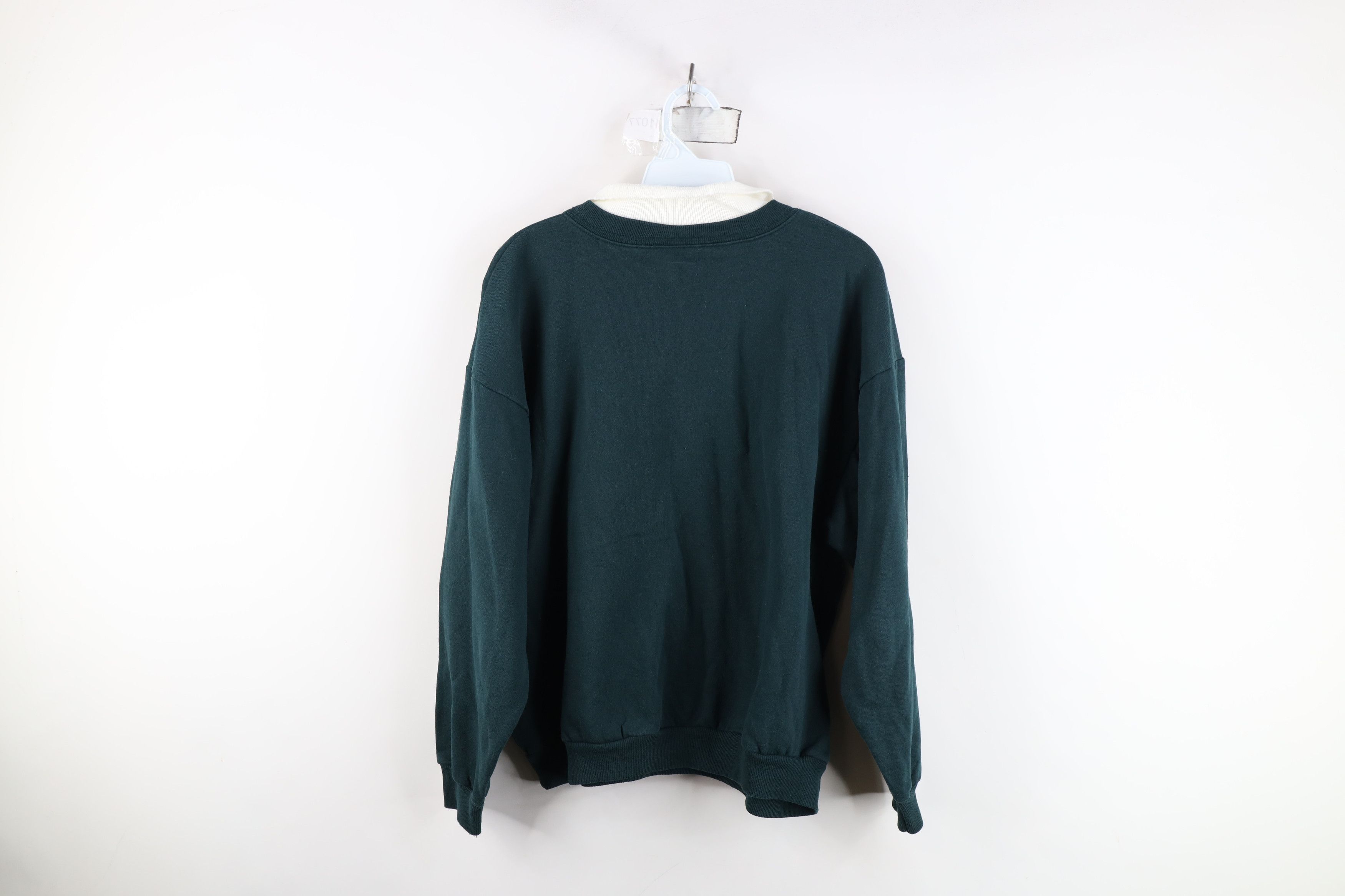 Vintage Vintage 90s Streetwear Christmas Dog Cat Snowman Sweatshirt Size M / US 6-8 / IT 42-44 - 12 Thumbnail