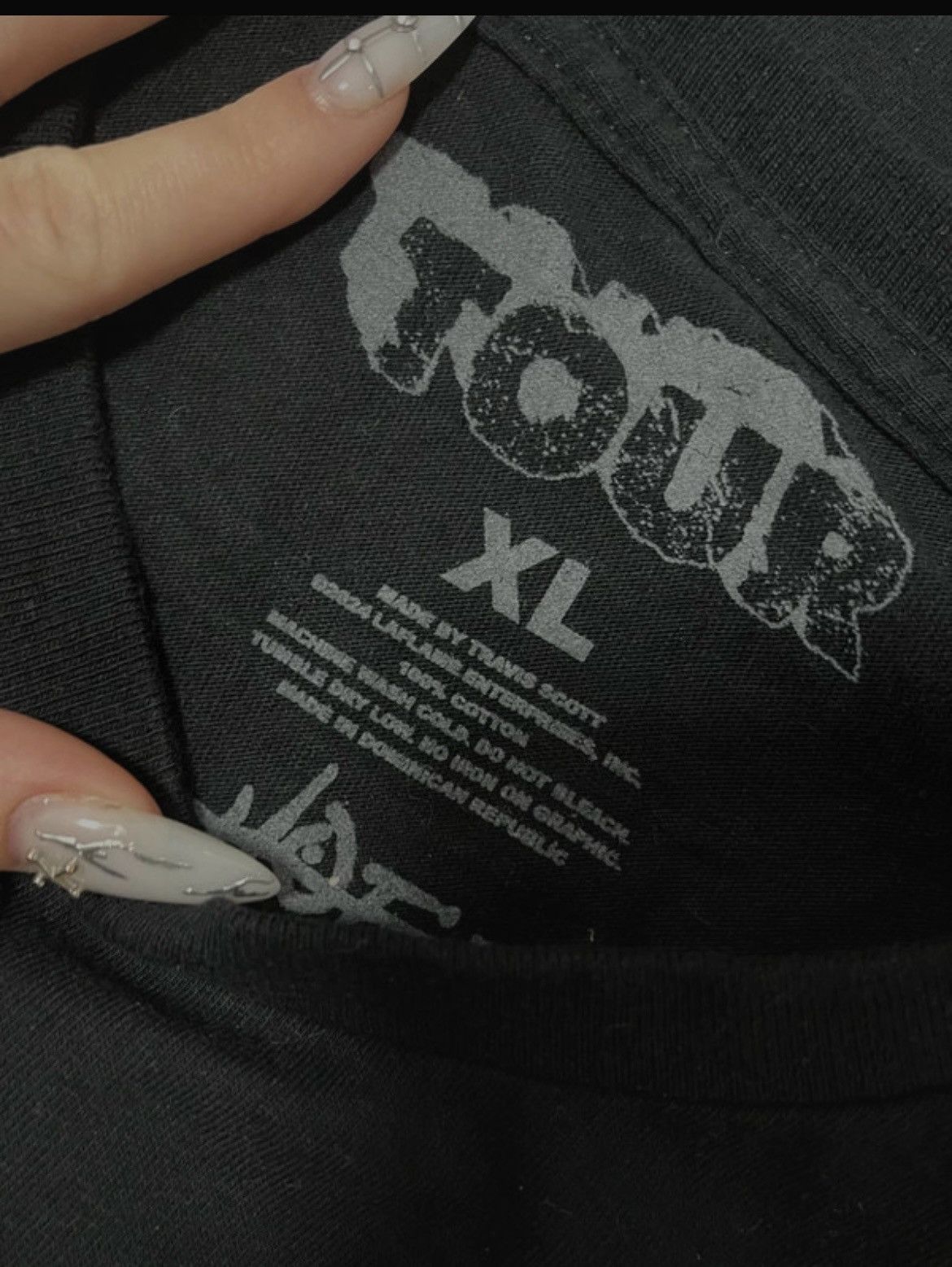 Travis Scott Travis Scott Merchandise ,,Circus Maximus Europe VIP tee” Size US XL / EU 56 / 4 - 3 Thumbnail