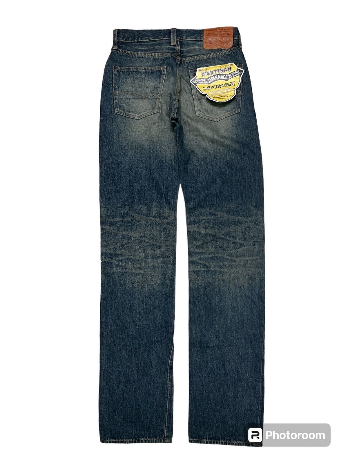 Japanese Brand × Studio D'Artisan × Vintage 🔥N.O.S🔥90s STUDIO D ARTISAN DENIM SELVEDGE Size US 28 / EU 44 - 1 Thumbnail