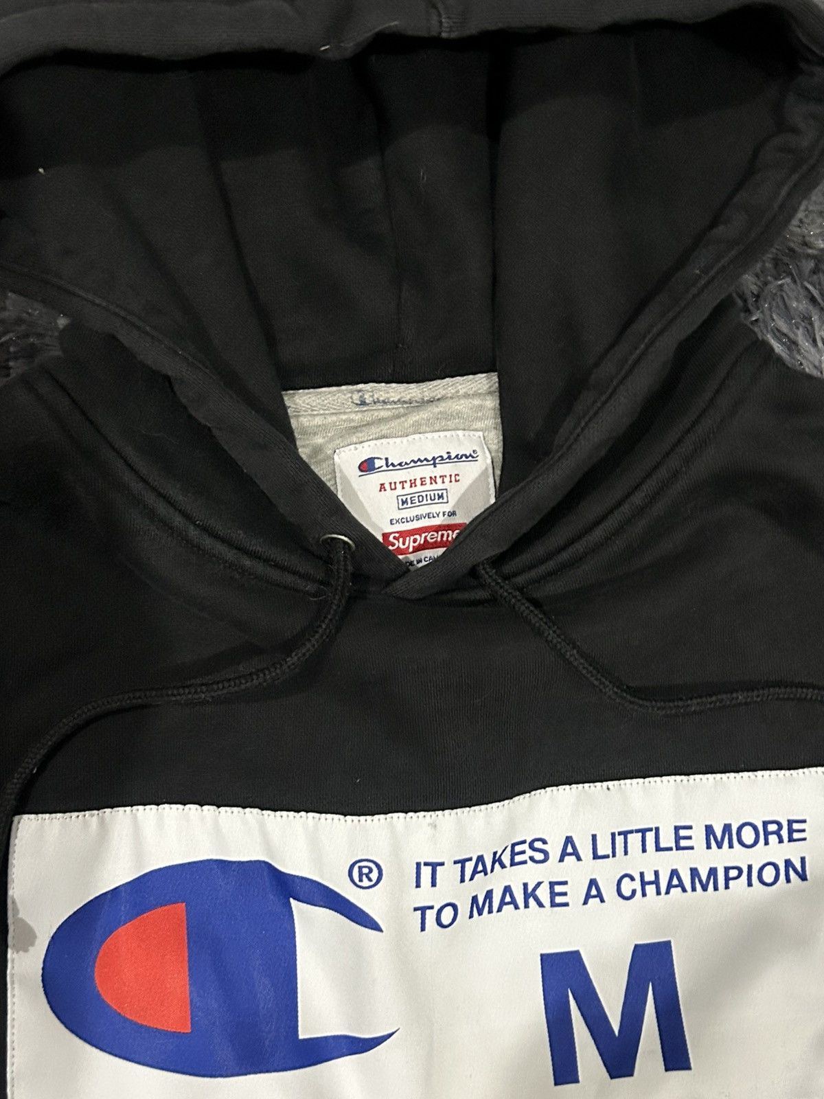 Champion × Supreme Hoodie supreme x champion Size US M / EU 48-50 / 2 - 3 Thumbnail