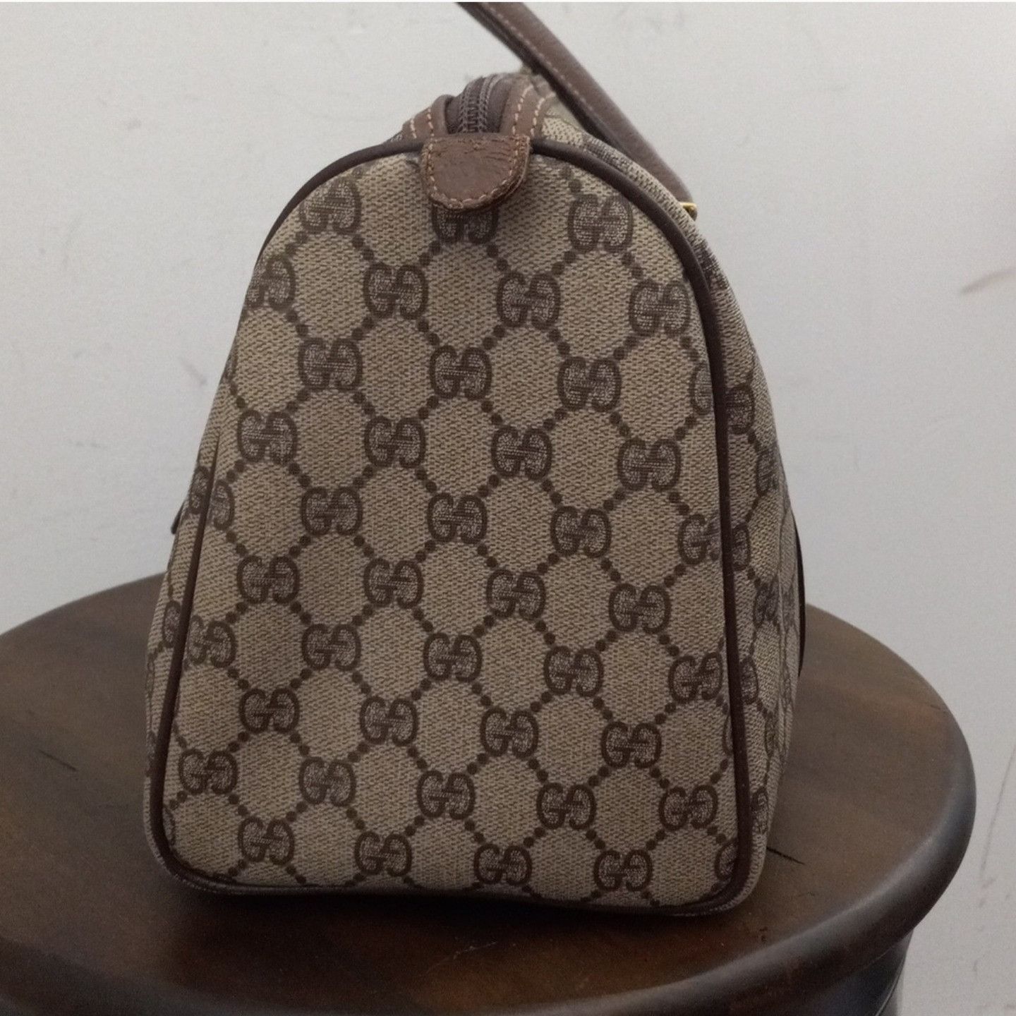 Gucci Vintage Gucci Interlocking GG Monogram Supreme Boston Size ONE SIZE - 5 Thumbnail