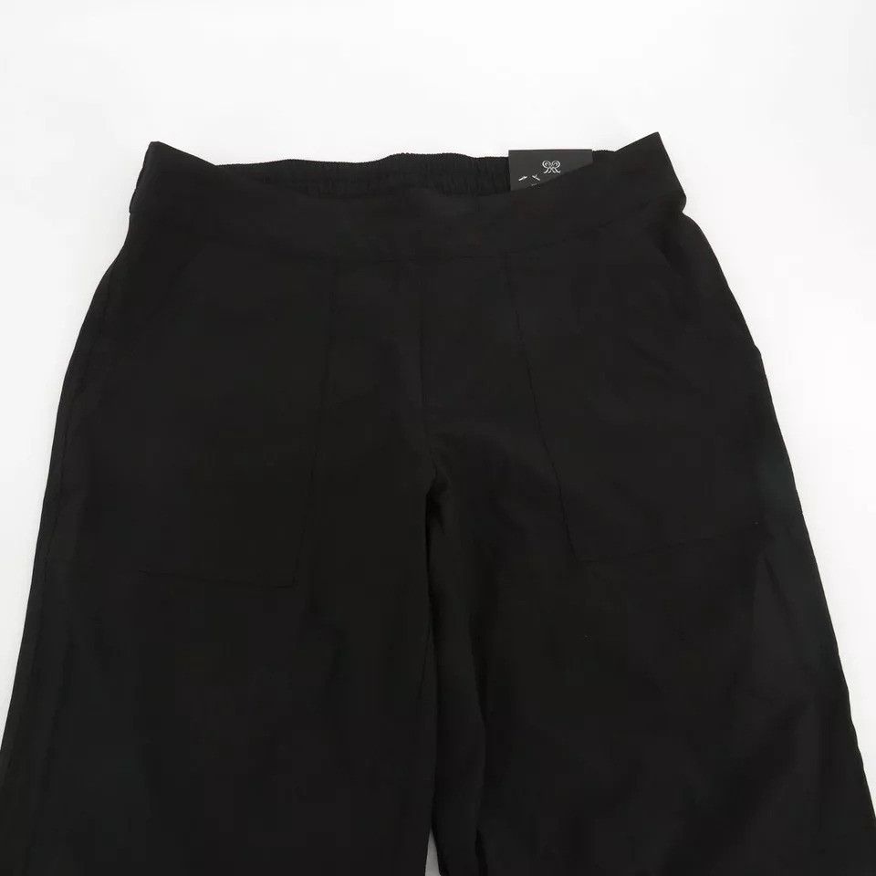 Other Rafaella Women's Small Black Comfort Cropped Pants NWT $59.5 Size 32" / US 10 / IT 46 - 4 Thumbnail