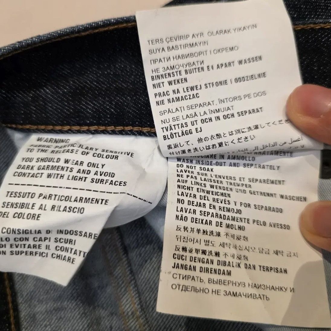 Prada Prada Raw Denim Pants Size US 30 / EU 46 - 9 Thumbnail