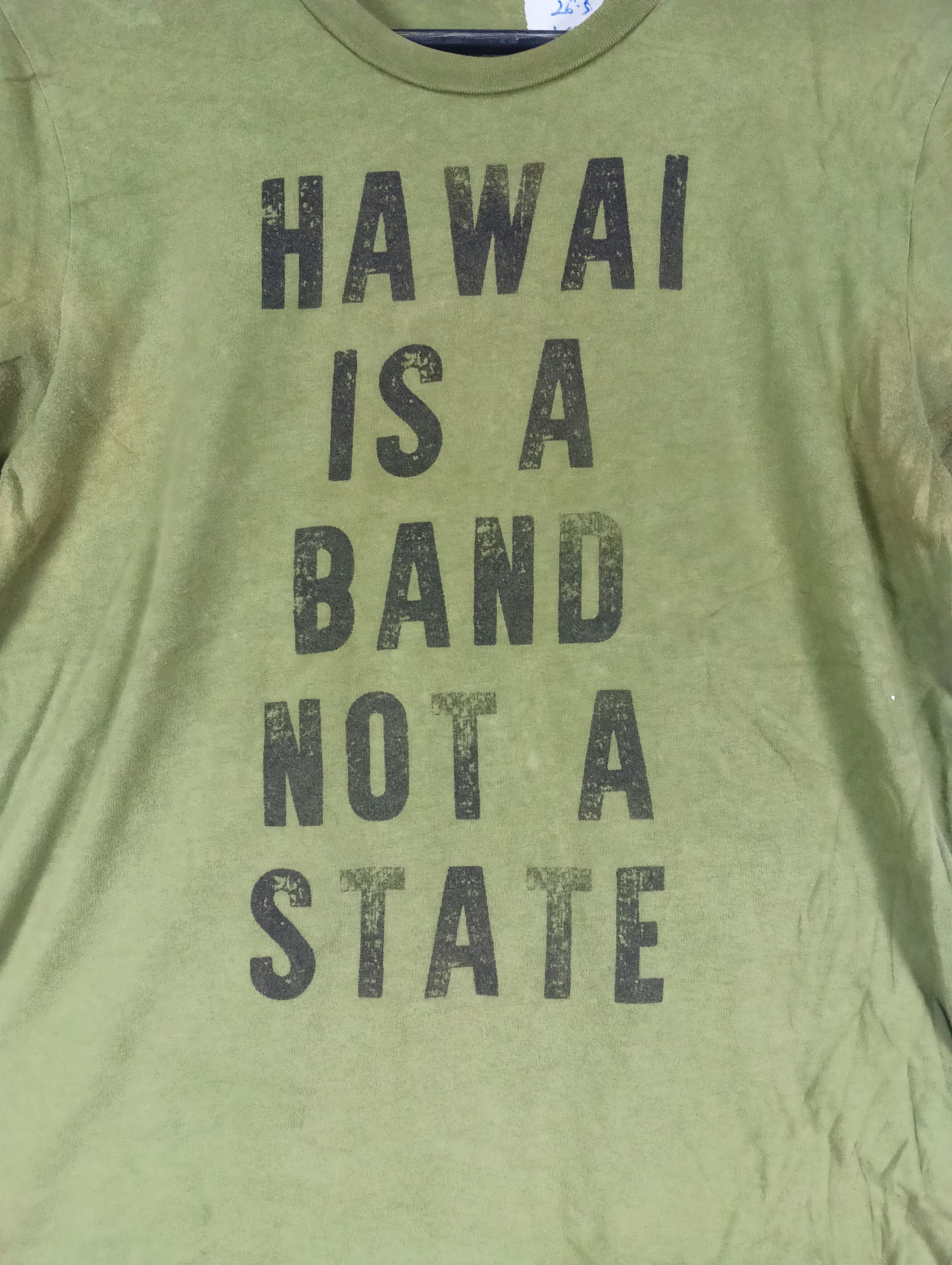 Other vintage HAWAI IS A BAND NOT STATE TEE BIG LOGO Size US M / EU 48-50 / 2 - 1 Thumbnail