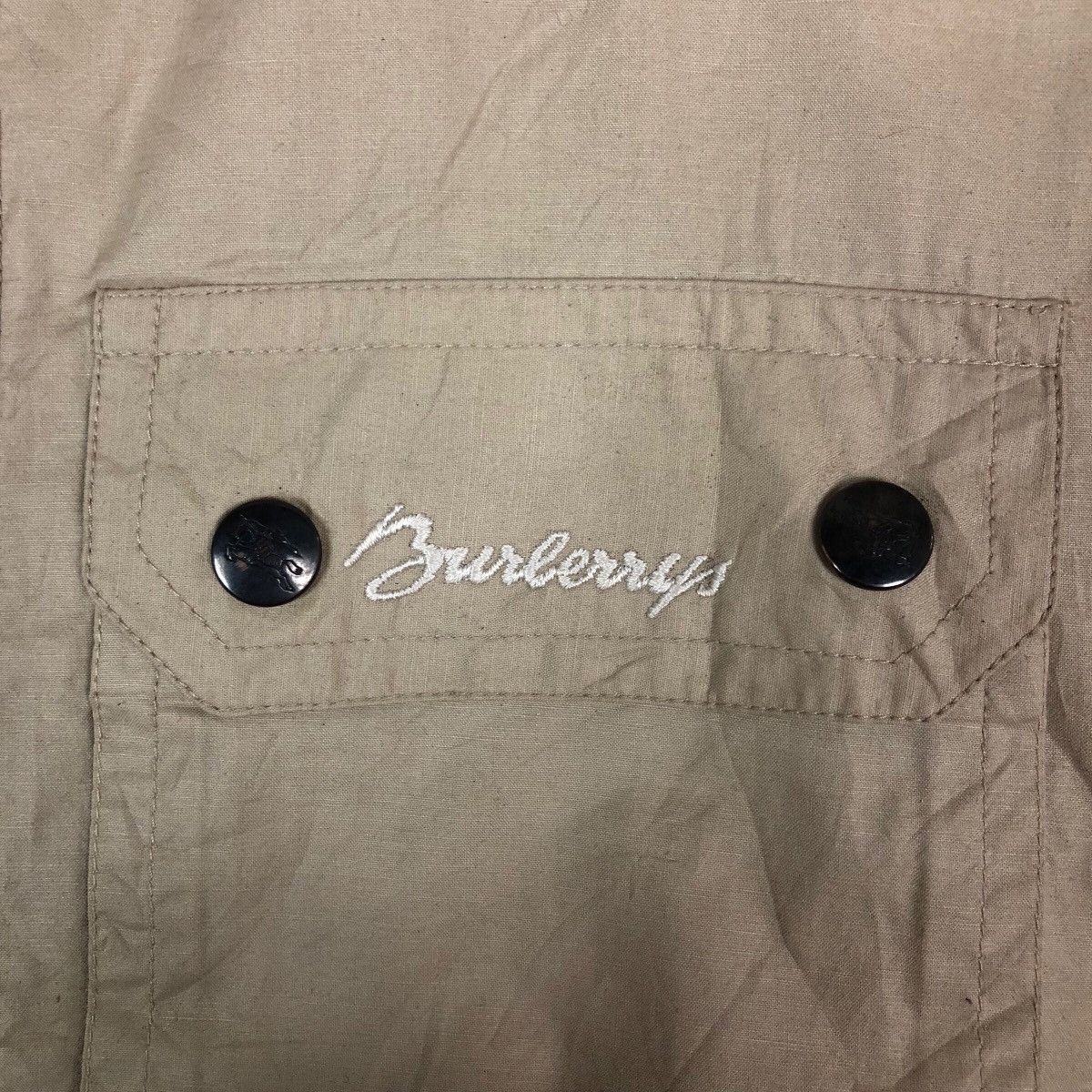 Burberry Burberrys Snap Button Hidden Zipper Jacket Size US L / EU 52-54 / 3 - 3 Thumbnail