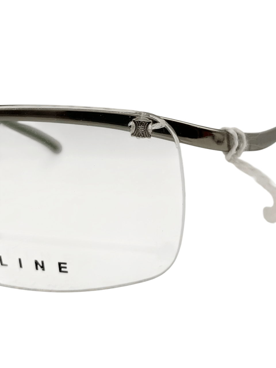 Celine Celine Logo Rimless Retro Square Vintage Eyeglasses Y2K Size ONE SIZE - 8 Thumbnail