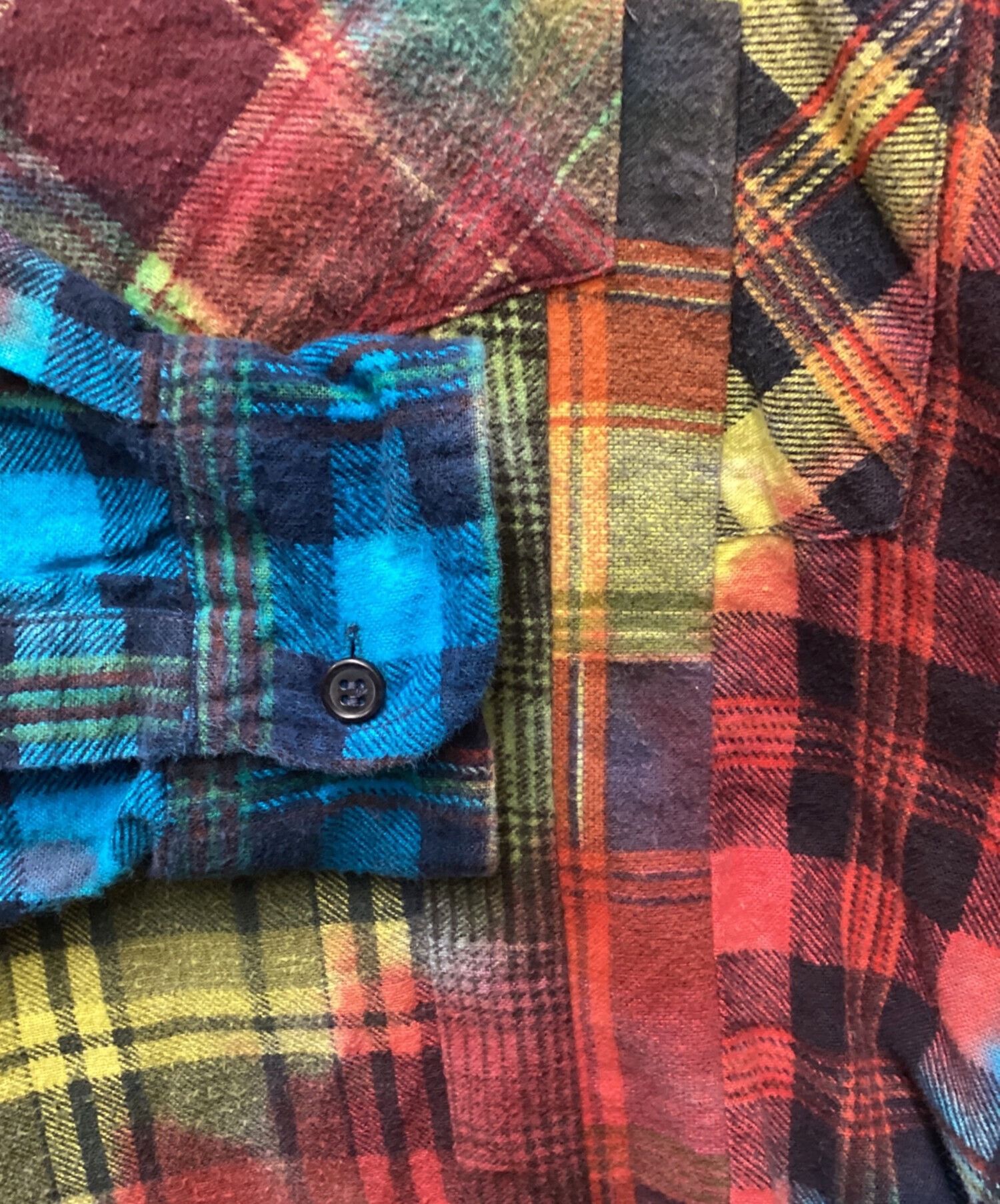 Needles Tie Dye Rebuild Shirt Size US XL / EU 56 / 4 - 7 Thumbnail