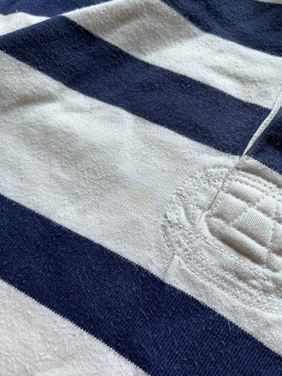 Vintage Vintage Polo Ralph Lauren Striped Rugby Shirt Y2K M Size US M / EU 48-50 / 2 - 6 Thumbnail