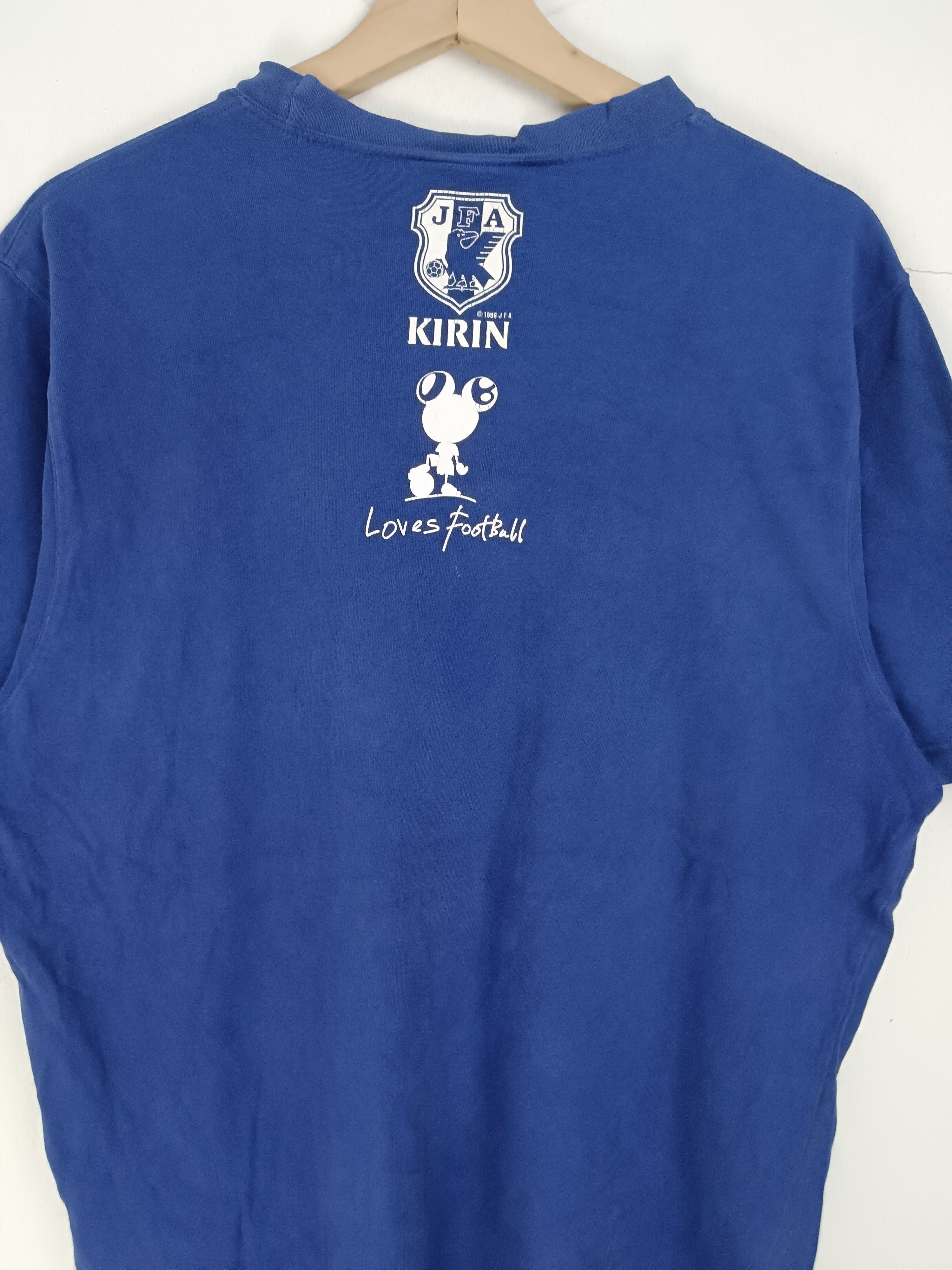 Vintage VINTAGE 90'S KIRIN JAPAN X MURAKAMI TAKASHIPOM FOOTBALL TEE Size US L / EU 52-54 / 3 - 16 Thumbnail