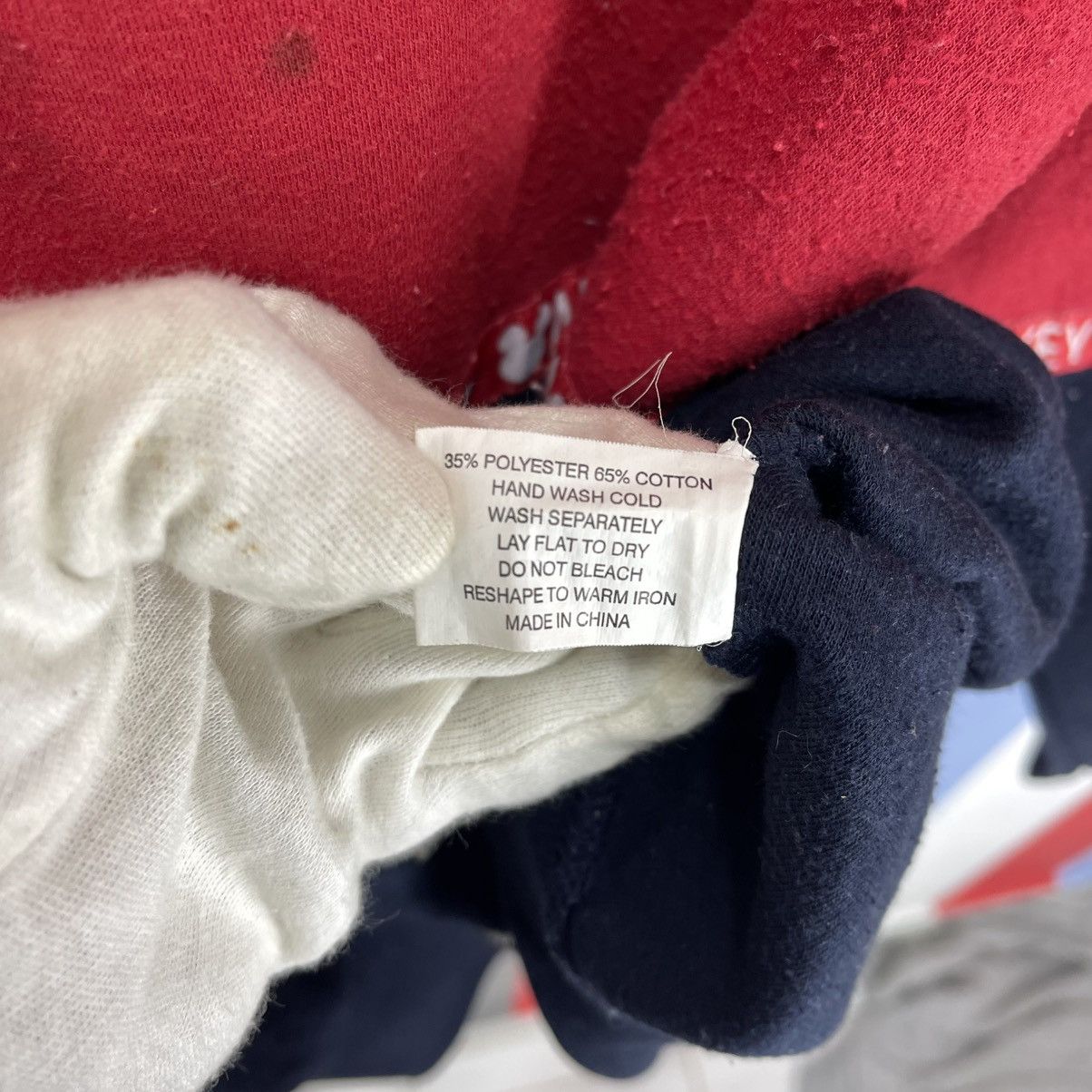 Disney Vintage MICKEY MOUSE Nice Design Sweatshirt #1995/13 Size US M / EU 48-50 / 2 - 9 Thumbnail