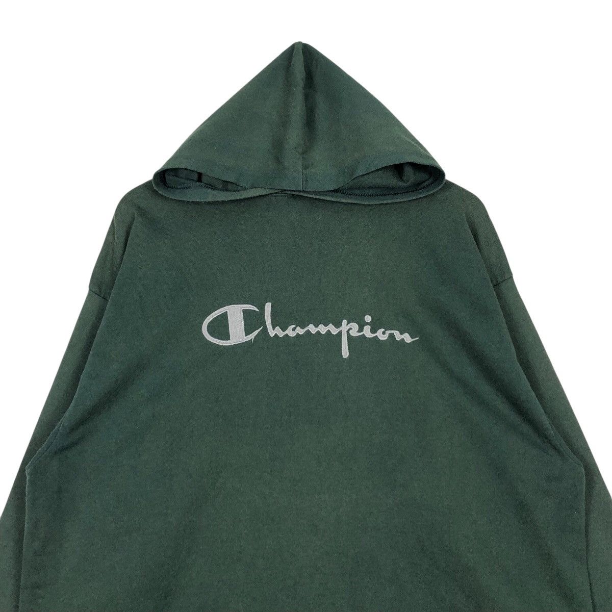 Champion × Vintage Vintage Champion Hoodie Spell Out Rare Streetwear XL Size US XL / EU 56 / 4 - 2 Thumbnail