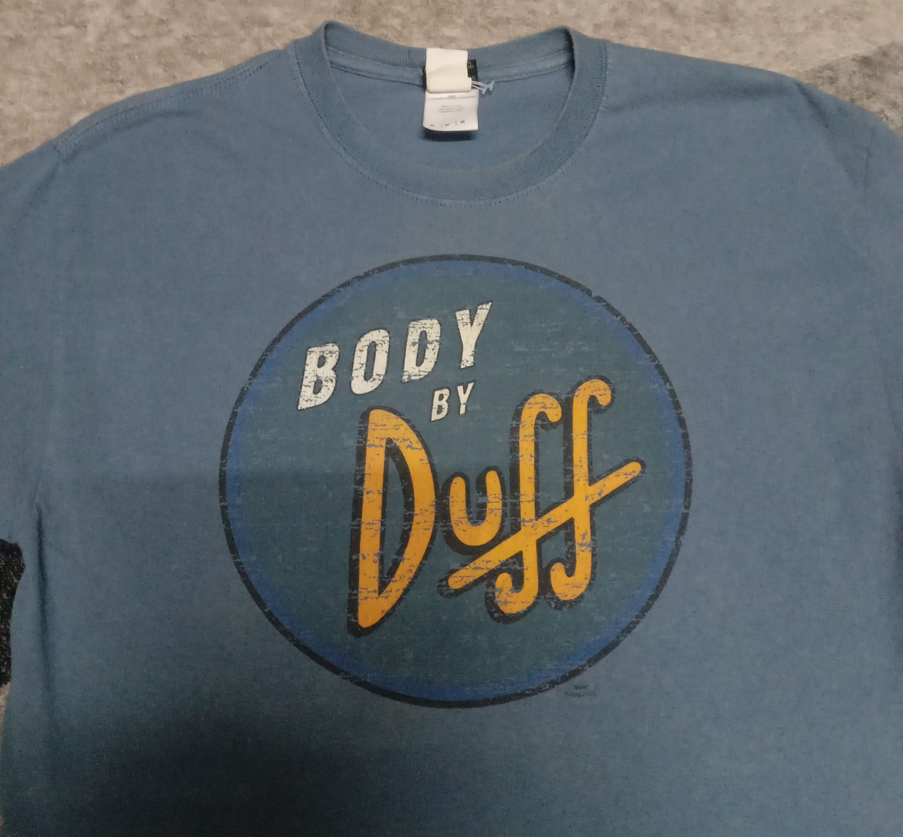Cartoon Network × The Simpsons × Vintage Set of 2 Vintage Y2K The Simpsons Duff Tshirt Futurama Size US M / EU 48-50 / 2 - 6 Thumbnail