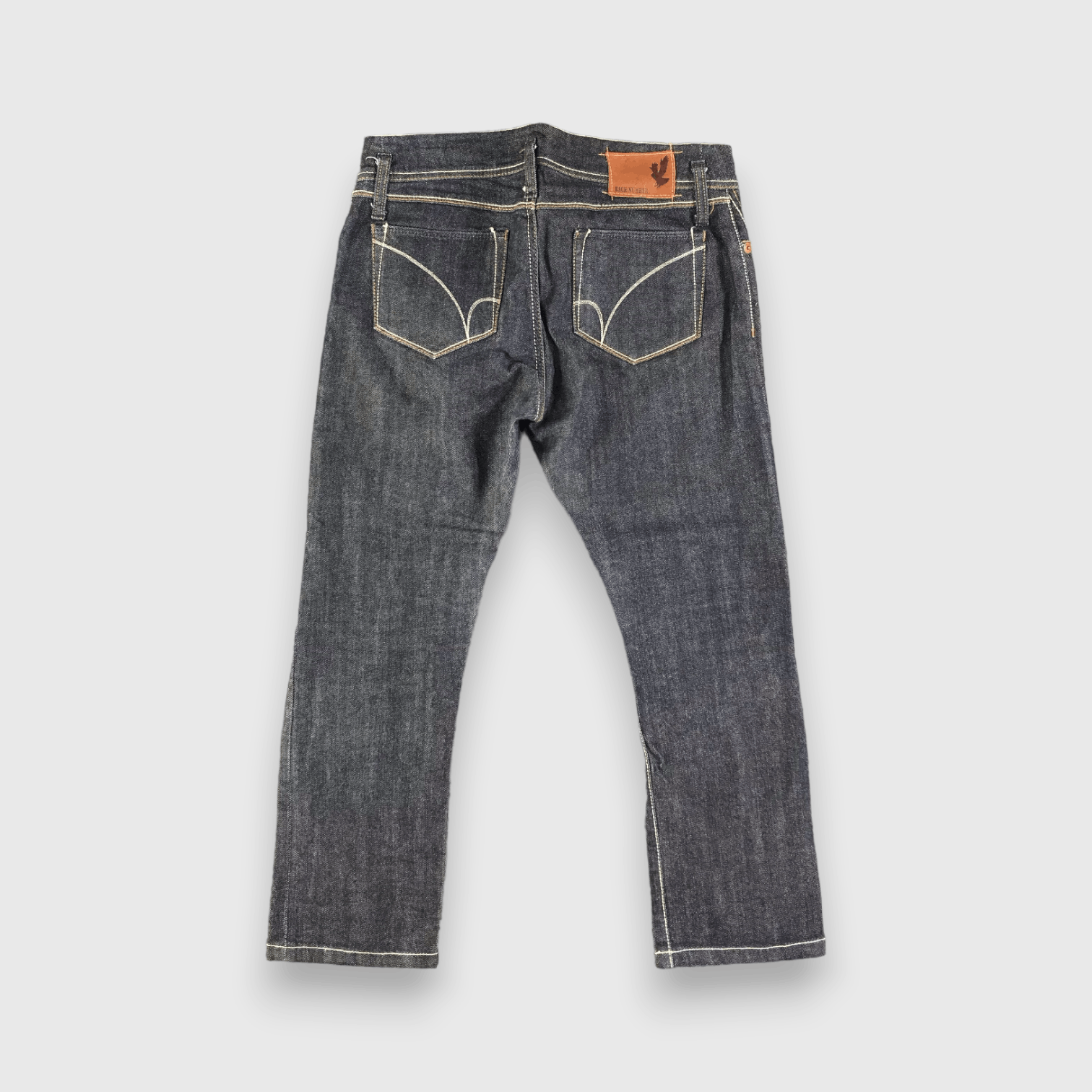 Japanese Brand Japanese Brand Back Number Redline Jeans-J2829 Size US 31 - 2 Thumbnail