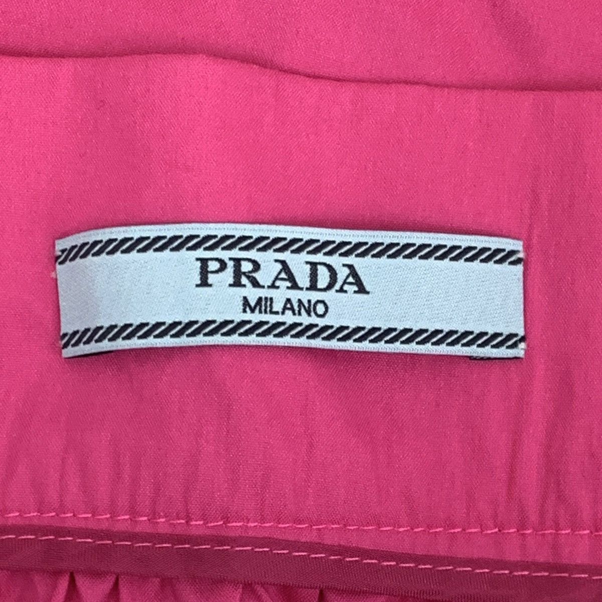 Prada Prada Rose Pink Cotton Casual Skirt K26WX Size 27" / US 4 / IT 40 - 5 Thumbnail