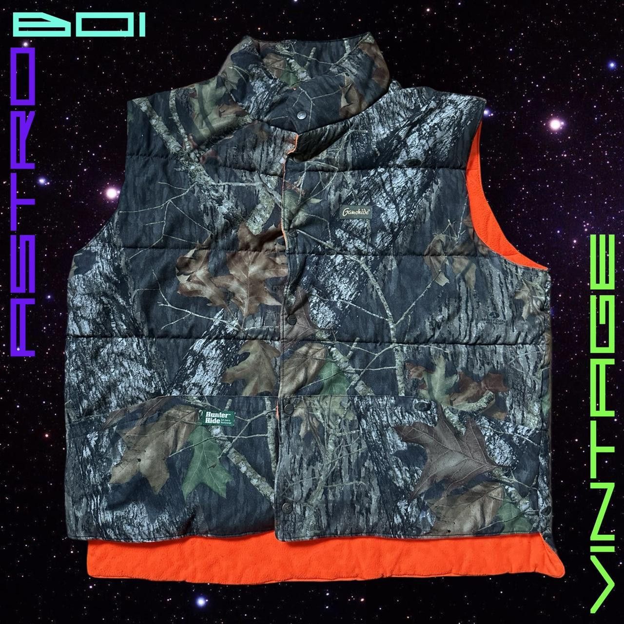 Other × Vintage Vintage Game Hide Brown Real Tree Camo Puffer Vest - XXL Size US XXL / EU 58 / 5 - 7 Thumbnail
