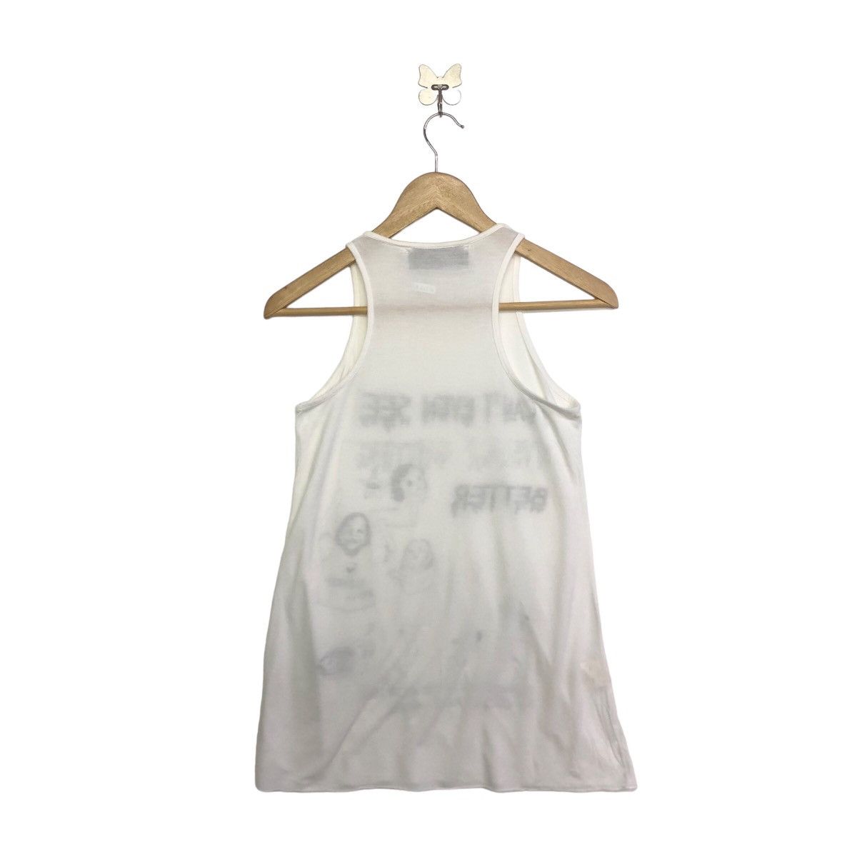 Designer × Japanese Brand Macabre Comic Genius Grafiti Art Tank Top Shirt Size M / US 6-8 / IT 42-44 - 2 Thumbnail