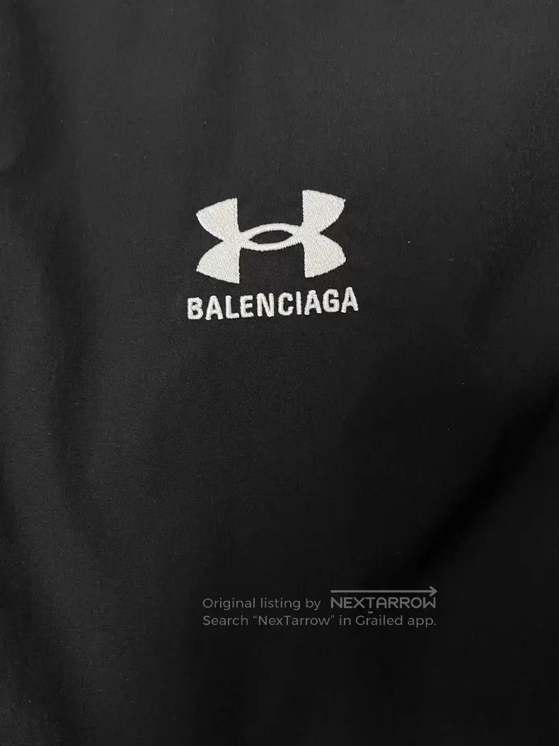 Balenciaga Balenciaga Double-Sided Sports Zipper Hooded Jacket Size US S / EU 44-46 / 1 - 3 Thumbnail