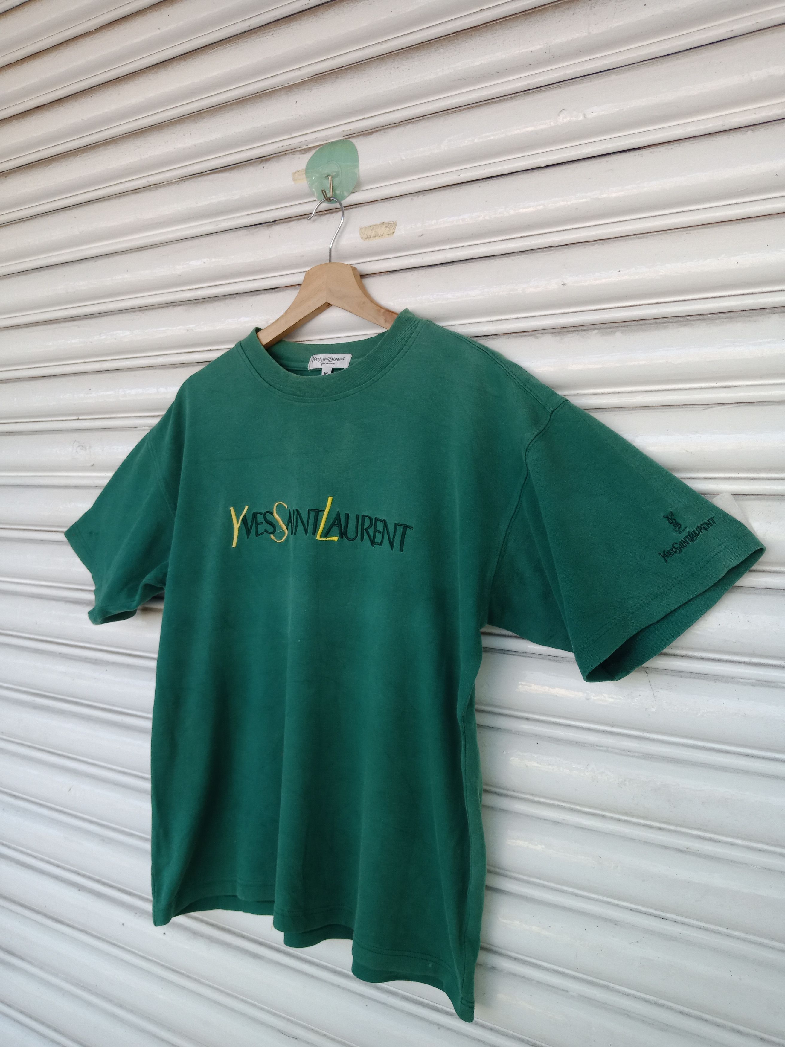 Yves Saint Laurent Yves Saint Laurent Embroid Spell Out Size US L / EU 52-54 / 3 - 3 Thumbnail