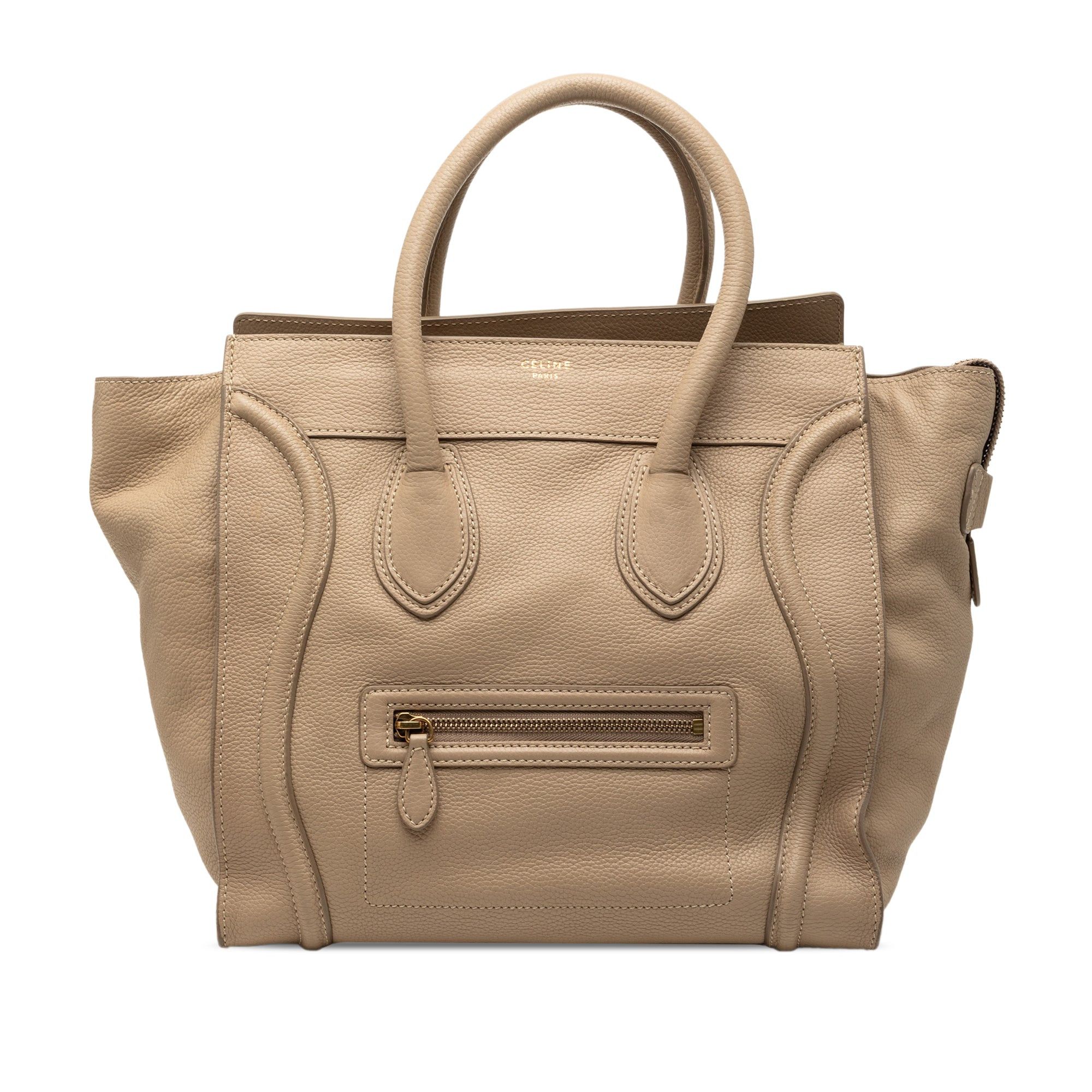 Celine Mini Grained Calfskin Luggage Tote Size ONE SIZE - 1 Thumbnail
