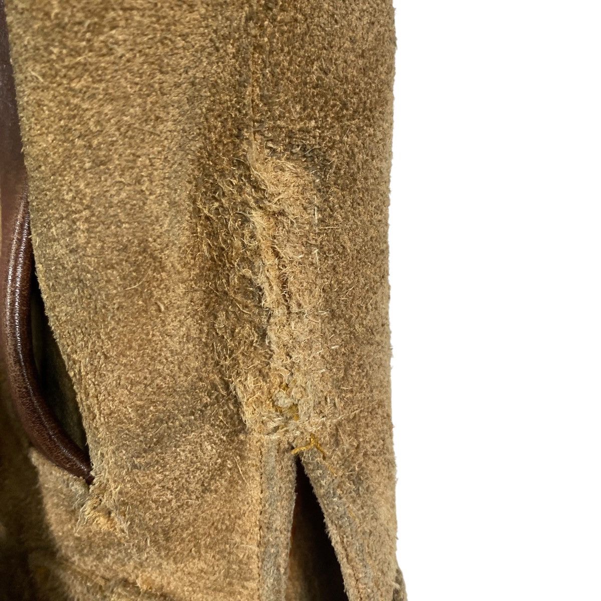 Beams Japan × Vintage Vintage 90s Beams Suede Leather Zipper Jacket M Size Size US M / EU 48-50 / 2 - 8 Thumbnail
