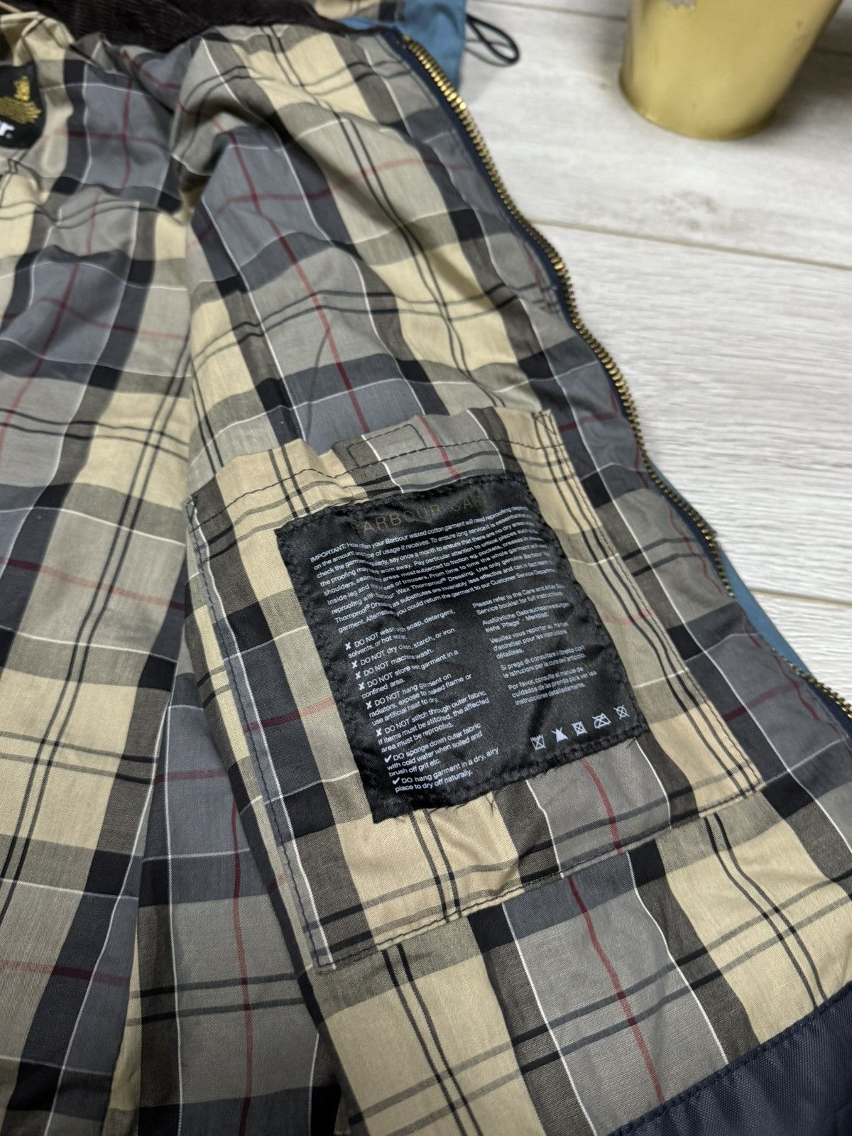 Barbour Barbour Gladwell pockets Wax Jacket w/ Adjustable Hood Size US M / EU 48-50 / 2 - 5 Thumbnail