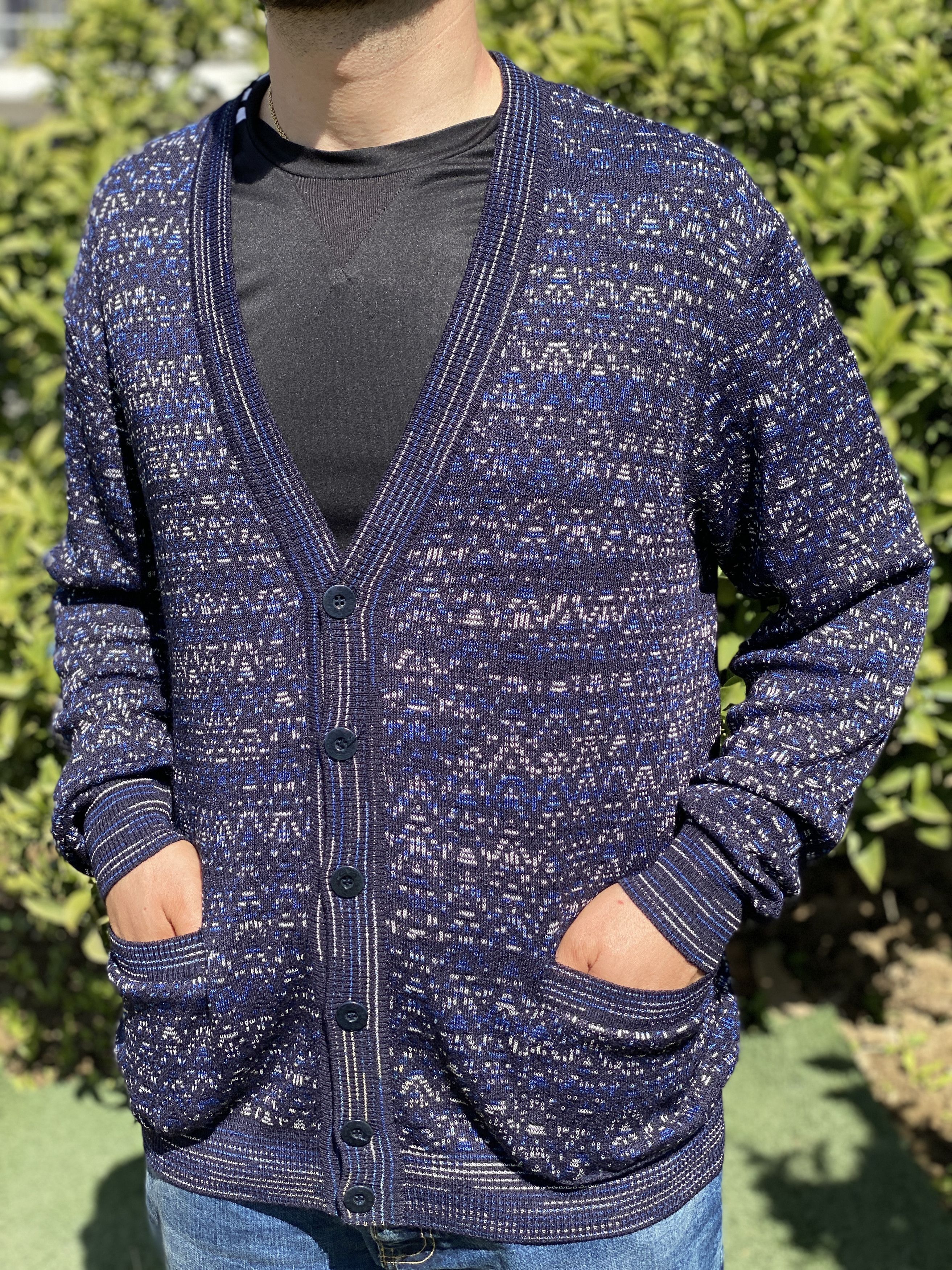 Missoni Sport Missoni Cardigan 3D Pullover Retro Size 52 L Jeresy Size US L / EU 52-54 / 3 - 19 Thumbnail