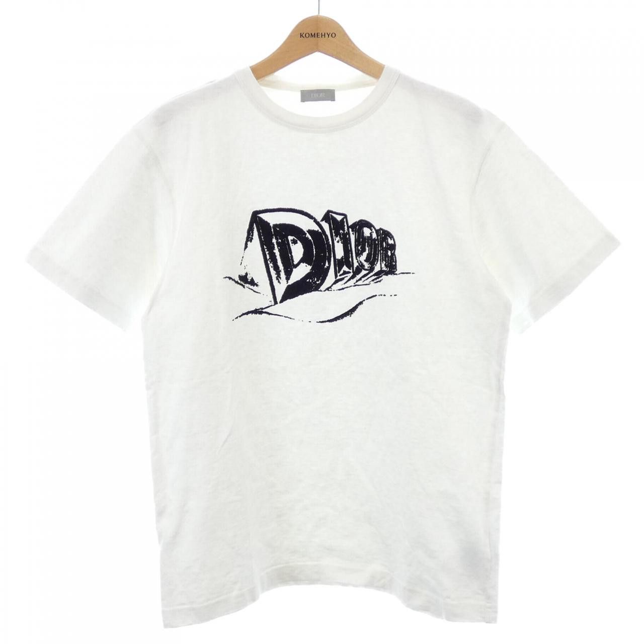 Dior Dior Dior T-shirt Cotton T-Shirts 393J696A0849 DUTY FREE for USA Size ONE SIZE - 1 Thumbnail