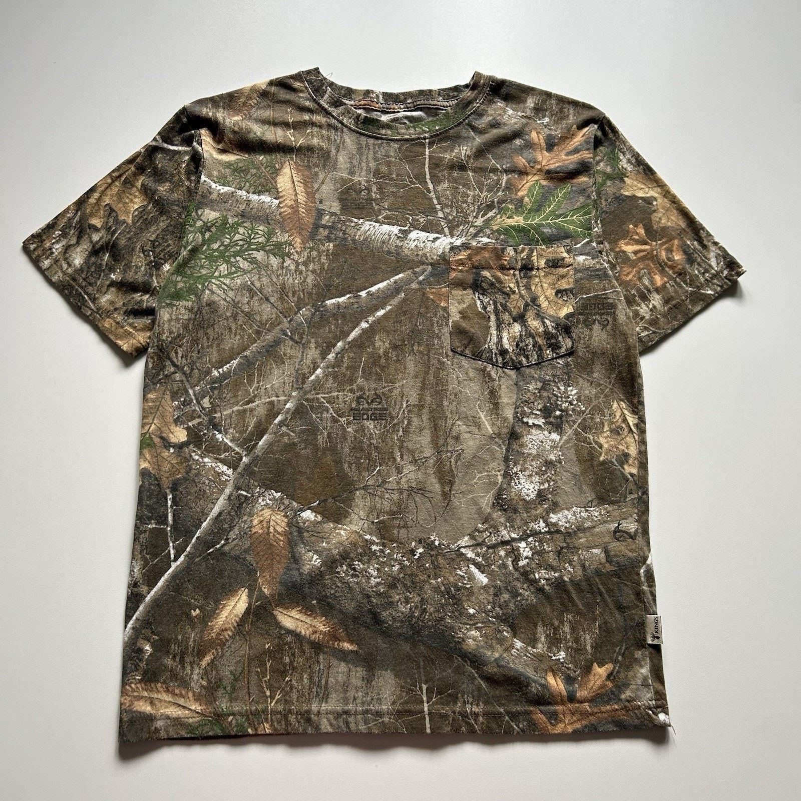 Realtree Vintage Y2K Real Tree Camouflage Pocket T Shirt Medium Rare Size US M / EU 48-50 / 2 - 1 Thumbnail