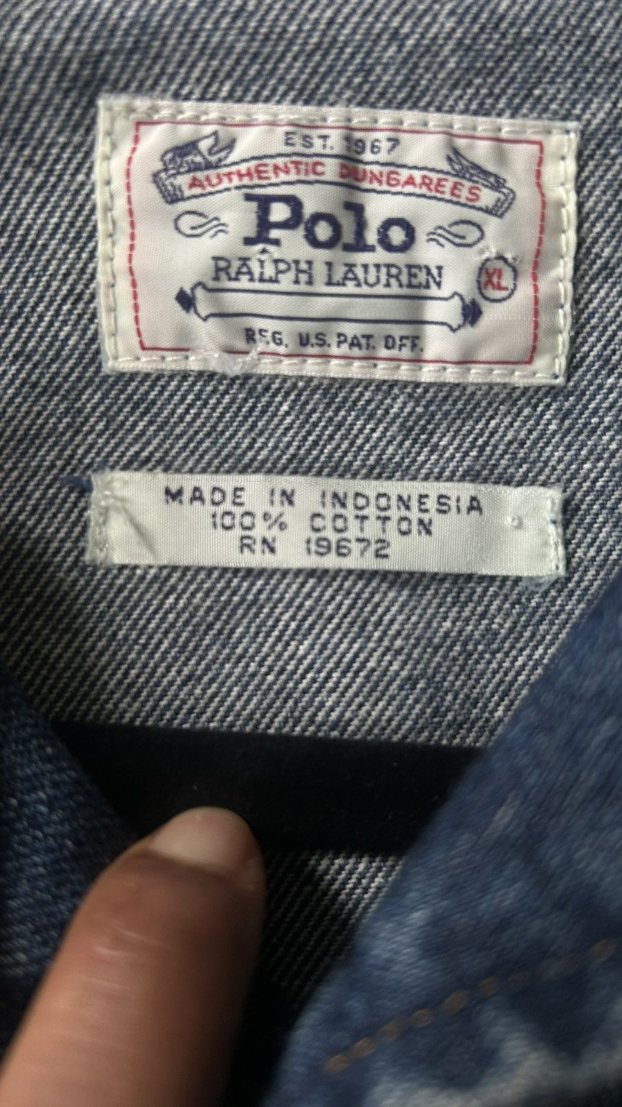Polo Ralph Lauren Polo sport denim jacket Size US M / EU 48-50 / 2 - 5 Thumbnail