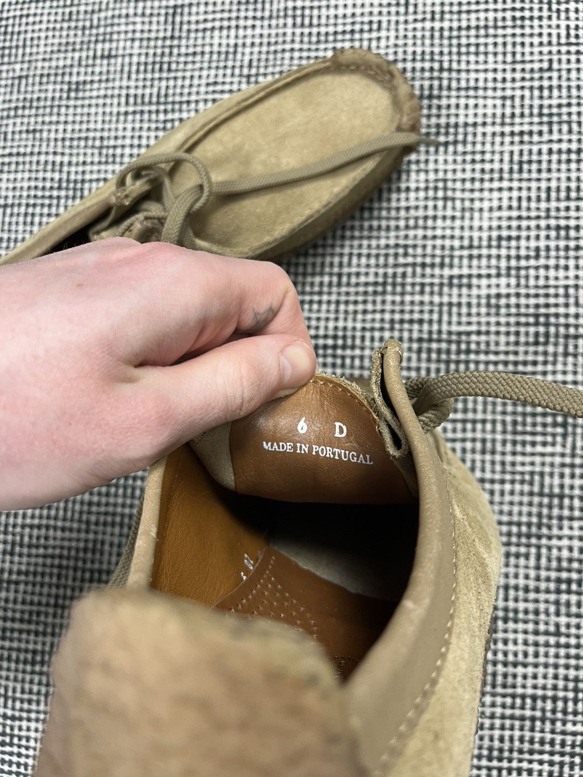 Clarks Clarks wallabees Natalie low top sneakers suede Size US 6 / IT 36 - 6 Thumbnail