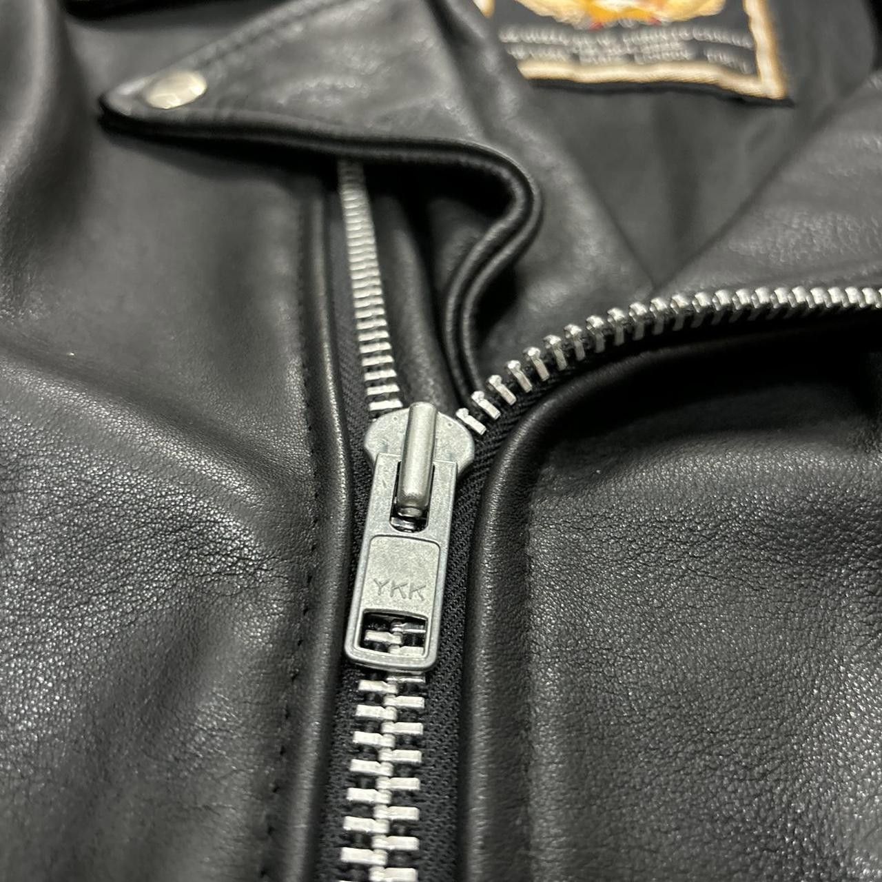 Designer Vintage docs leathers heavy leather jacket XL Size US XL / EU 56 / 4 - 6 Thumbnail