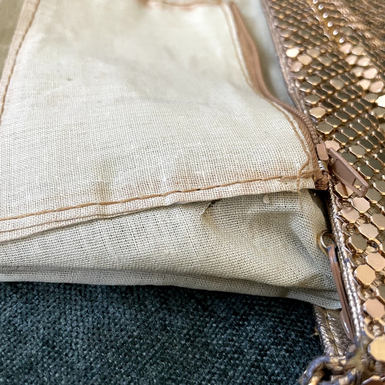 Vintage Vintage MCM Gold Mesh Metallic Chain Link Shoulder Bag Size ONE SIZE - 8 Thumbnail