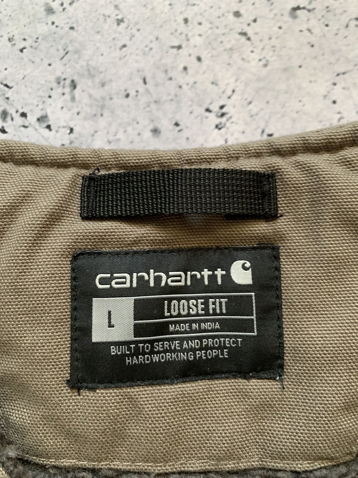 Carhartt Vintage Carhartt Detroit Vest Work Gilet Brown Y2K USA Size US L / EU 52-54 / 3 - 3 Thumbnail