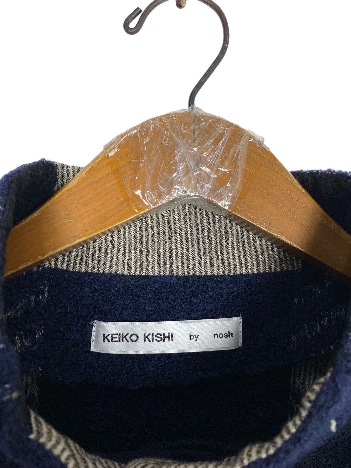 Japanese Brand Rare‼️ Keiko Kishi by Nosh Wool Dress Sleeveless Made Japan Size M / US 6-8 / IT 42-44 - 8 Thumbnail