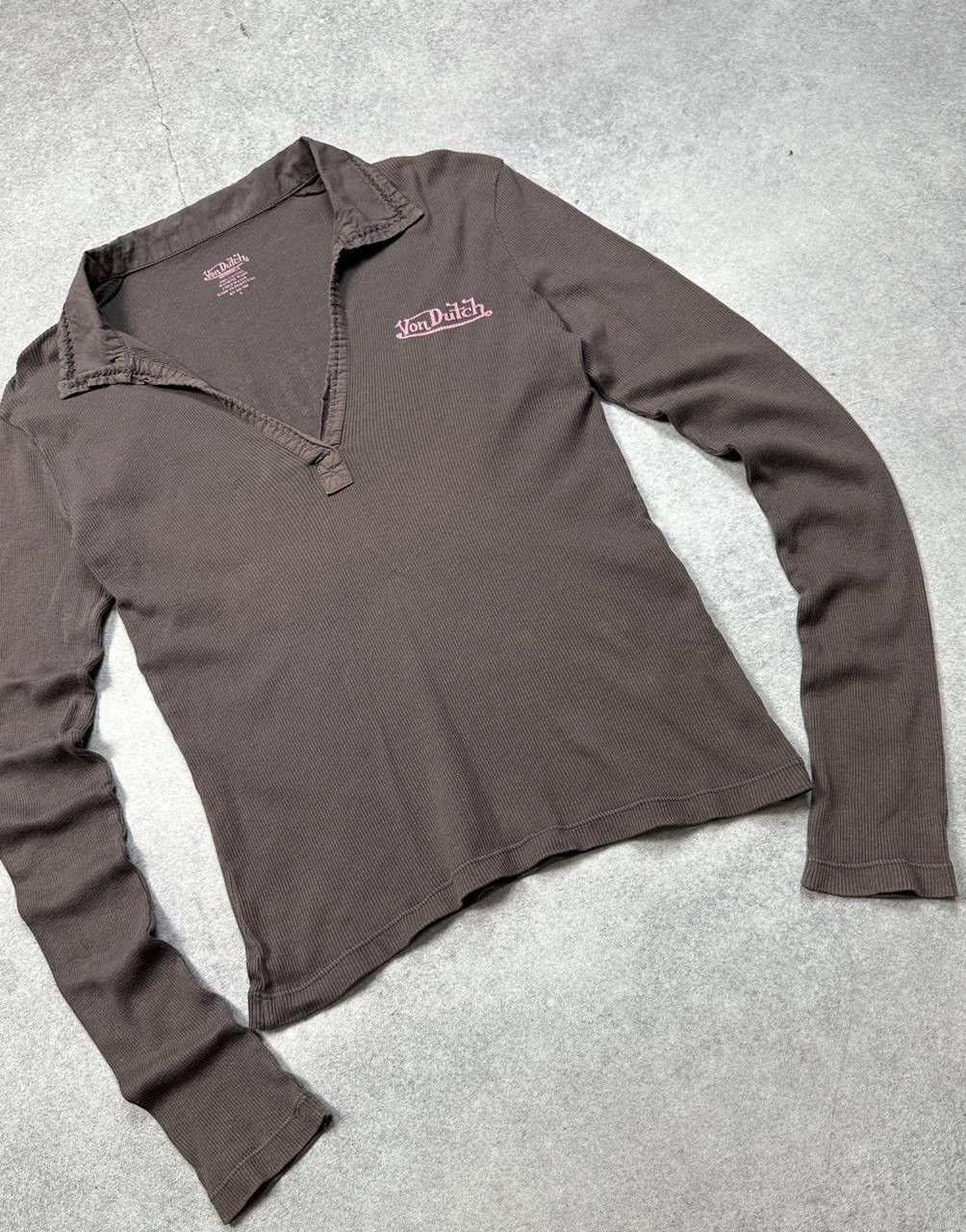 Von Dutch Vintage Von Dutch Women’s Longsleeve Top, Size S – Y2K Retro Size S / US 4 / IT 40 - 3 Thumbnail