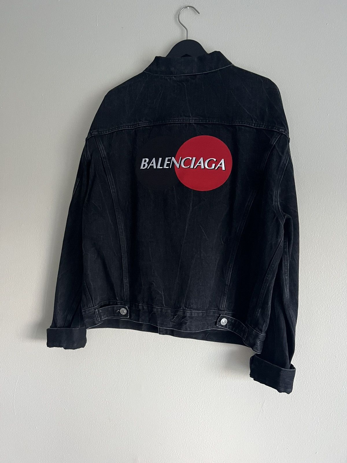 Balenciaga Balenciaga “ Mastercard “ denim jacket | Grailed