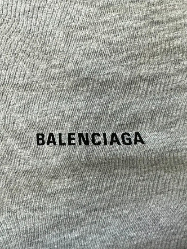 Balenciaga Balenciaga Vintage Printed Short Sleeve T-Shirt Gray Size US XS / EU 42 / 0 - 3 Thumbnail