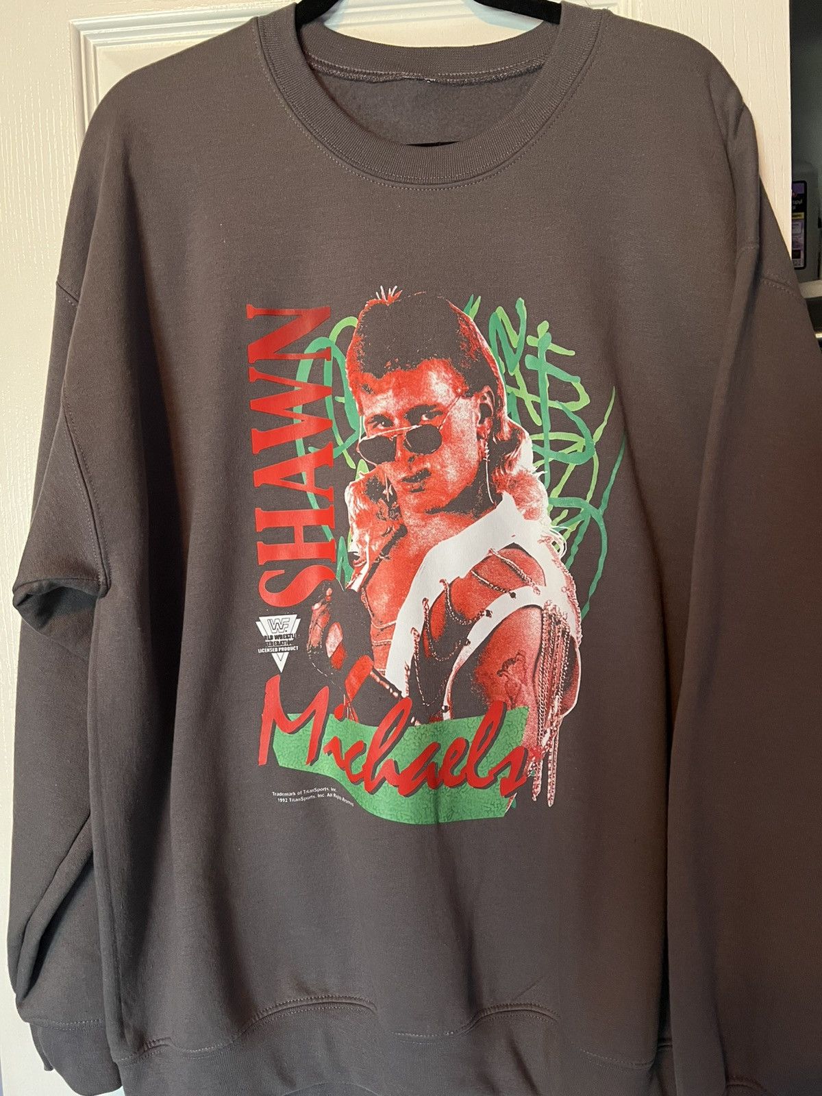 Other WWF Shawn Michaels Sweater Size US L / EU 52-54 / 3 - 1 Thumbnail