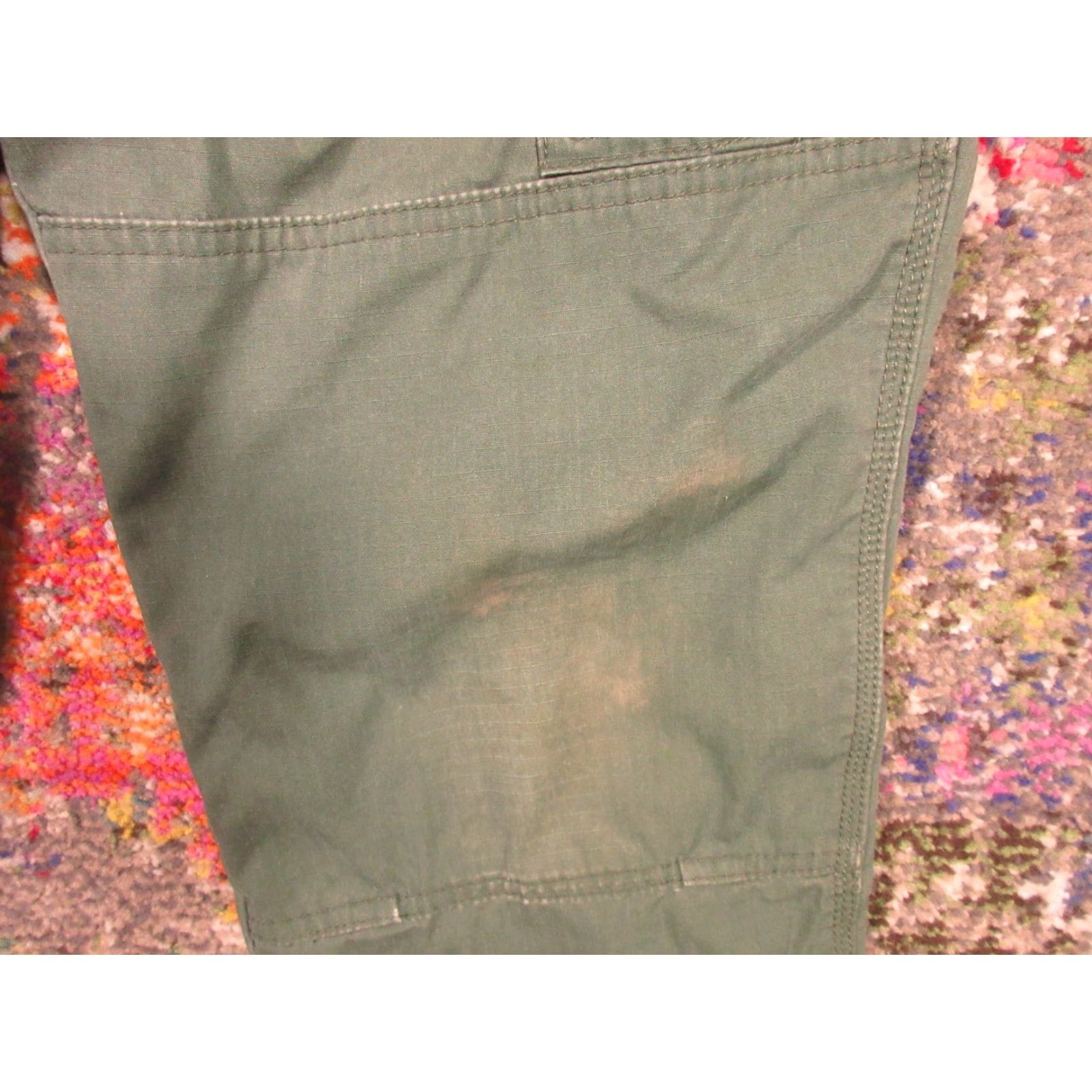 Vintage 5.11 Tactical Series Cargo Pants Men M Green Removable Knee Pads Ripstop Taclite Size US 31 - 5 Thumbnail