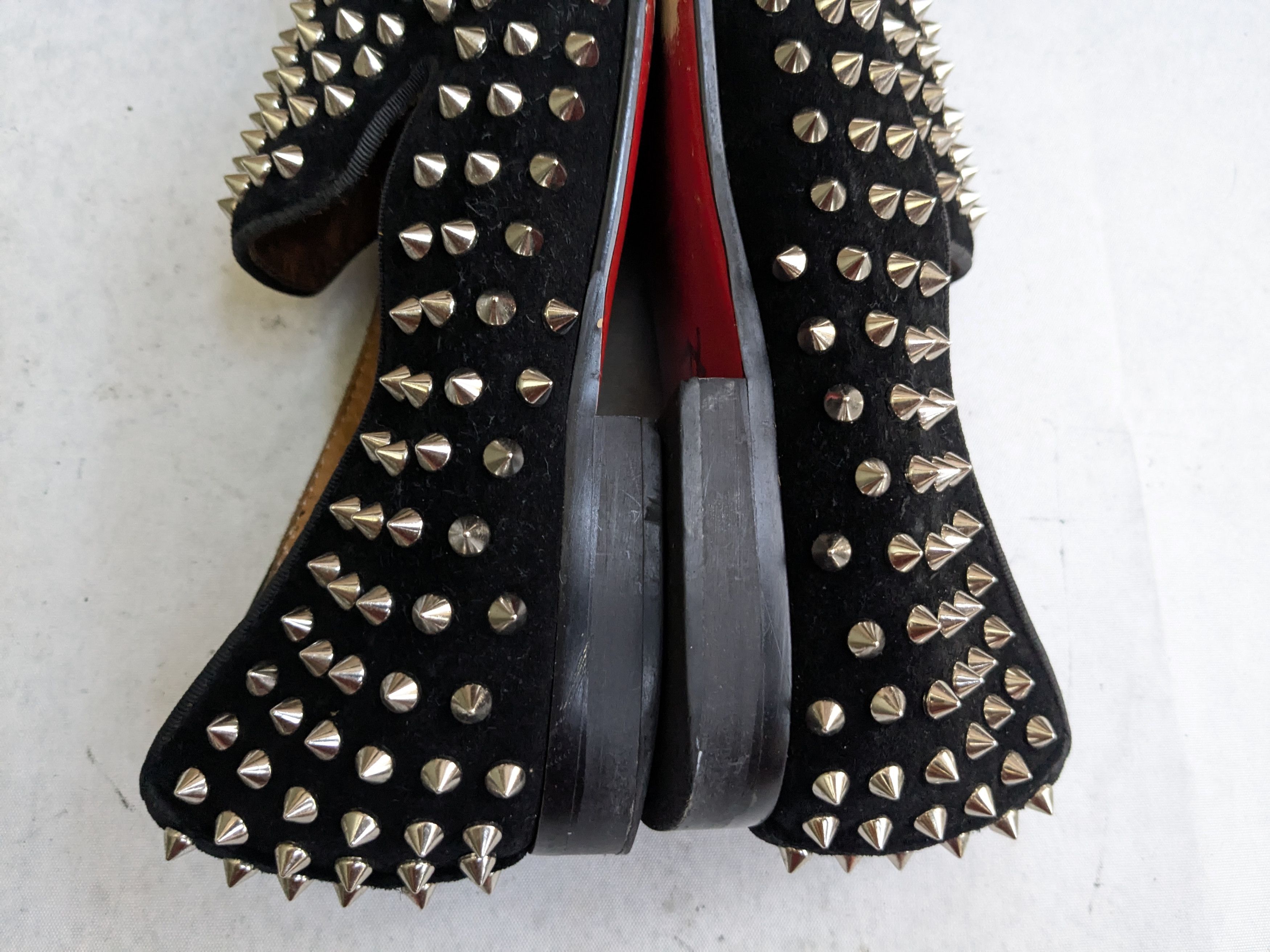 Christian Louboutin Christian Louboutin Spike Loafers Black 9 42 Size US 9 / EU 42 - 7 Thumbnail