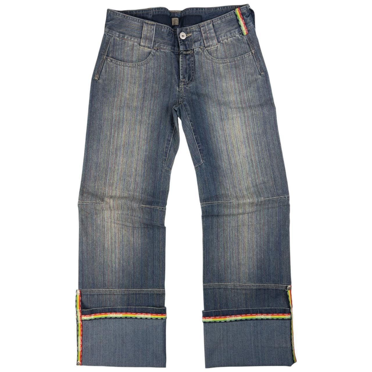 Marithe + Francois Girbaud Marithe + Francois Girbaud Roll Cuff Denim Jeans Size W29 Size US 29 - 3 Thumbnail