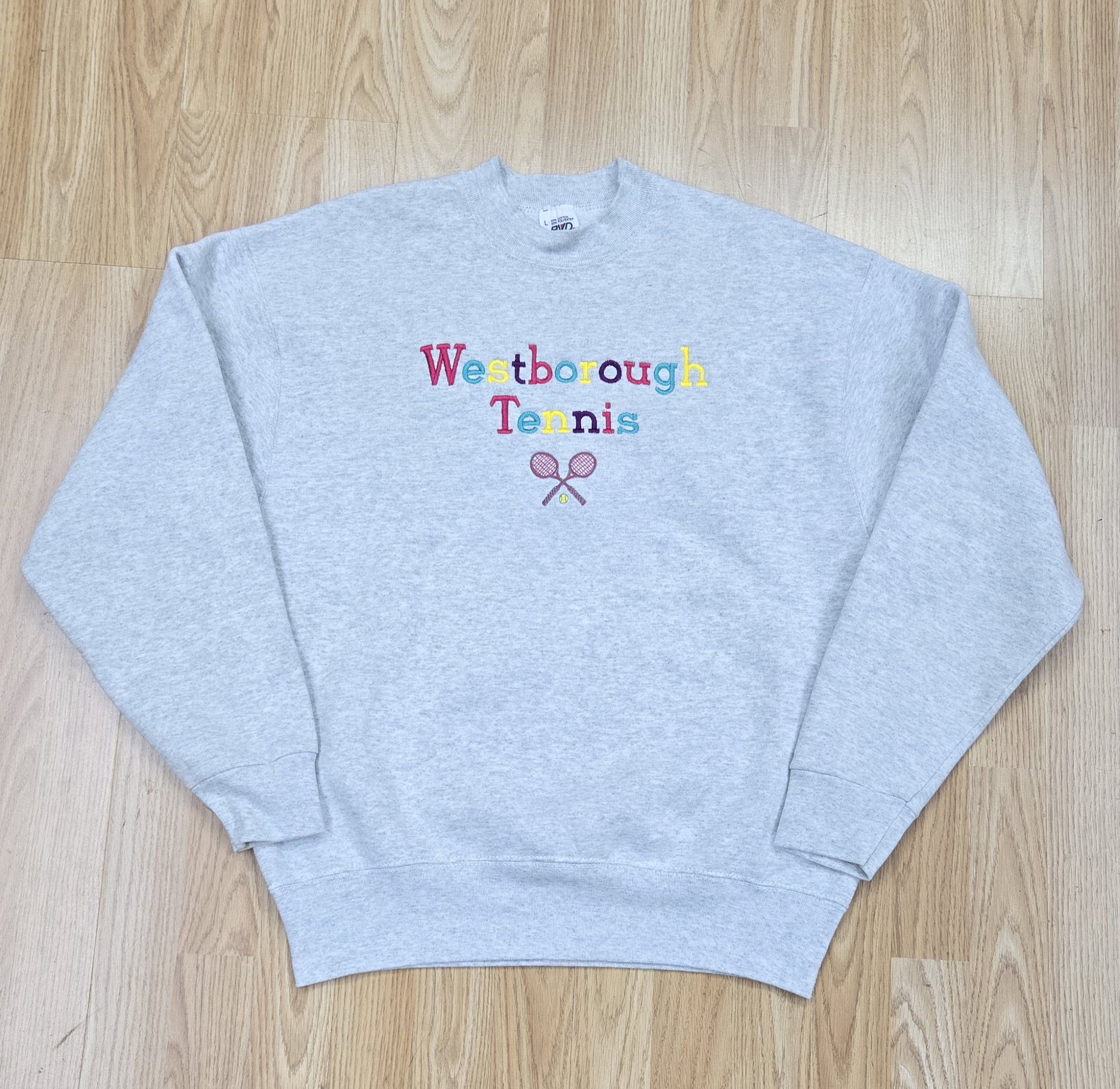 Vintage Vintage 90s Westborough tennis sweater Size US L / EU 52-54 / 3 - 1 Thumbnail